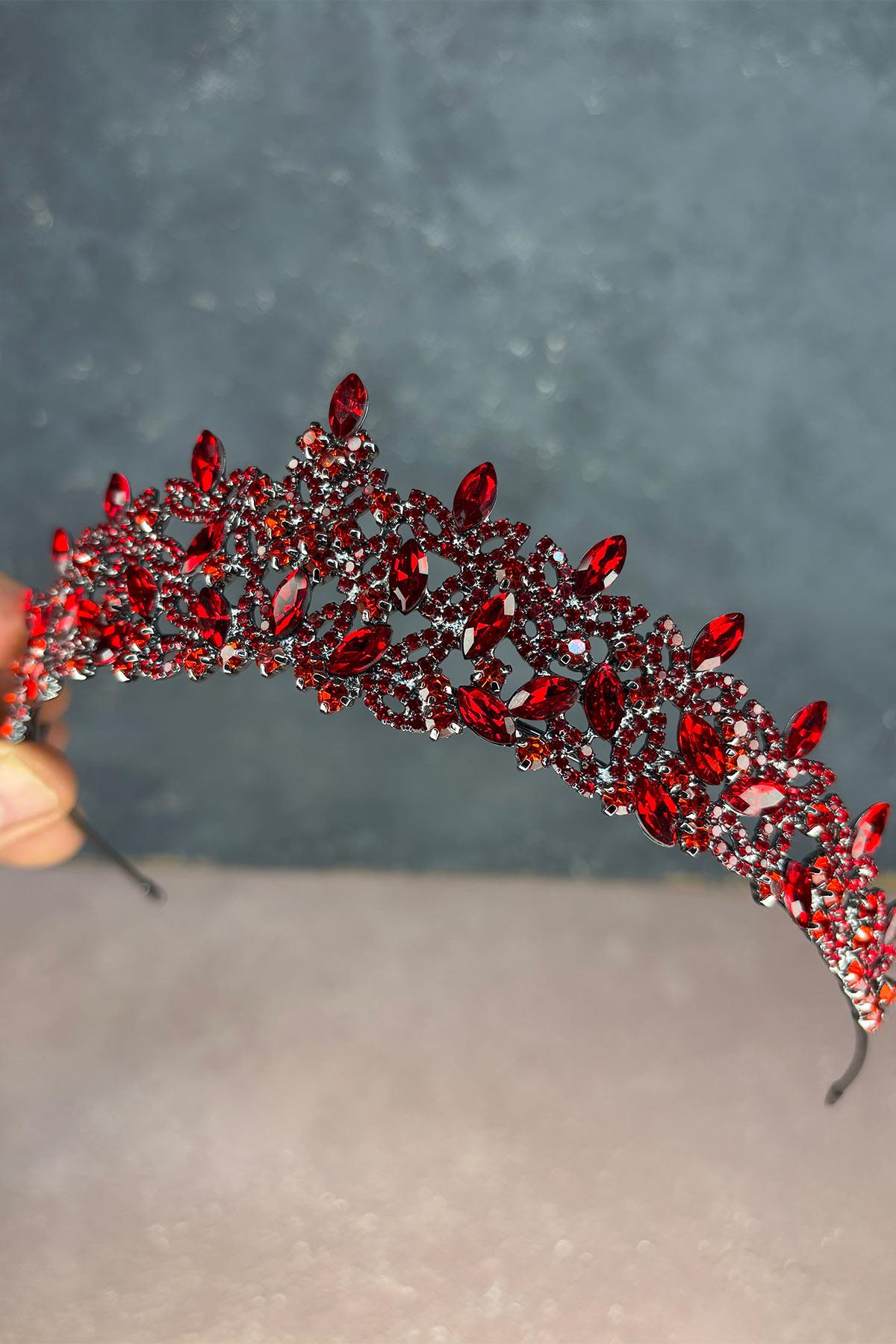 Kırmızı Ada Gelin Kına Tacı 