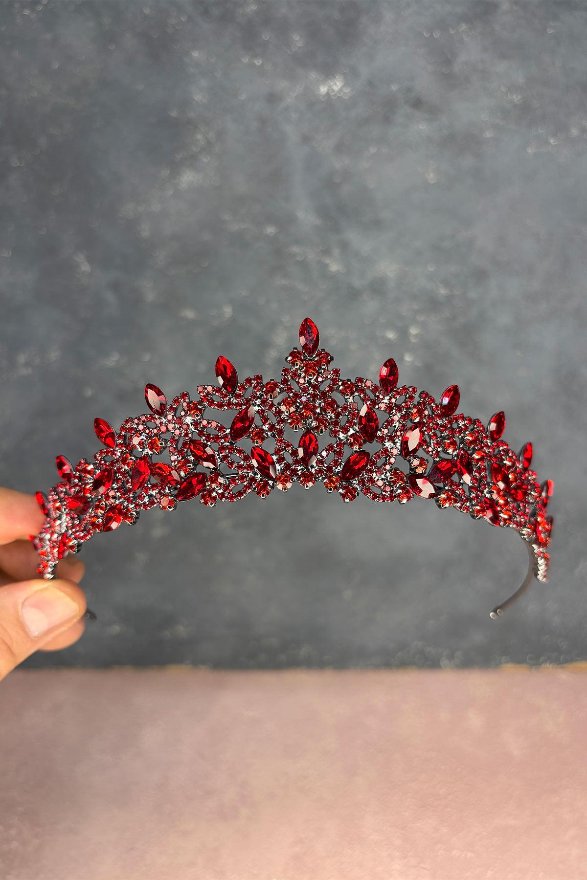 Kırmızı Ada Gelin Kına Tacı 