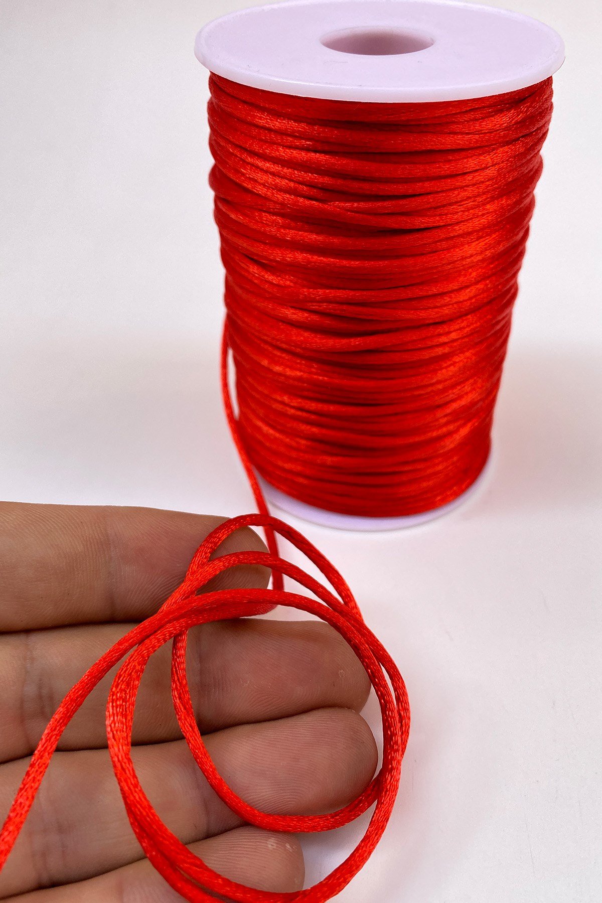 Kırmızı Brit İp Sıçan Kuyruğu 10 mt