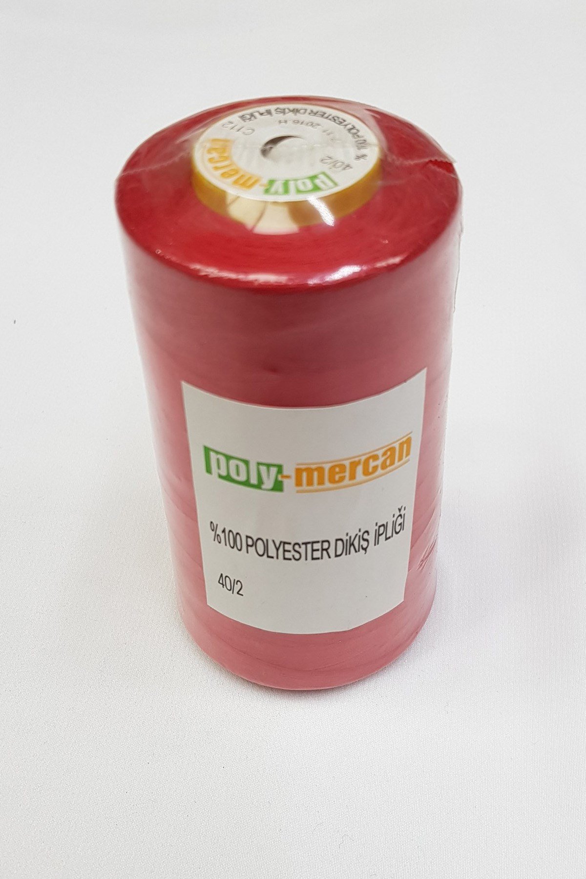 Kırmızı Polyester Dikiş İpliği Bobin