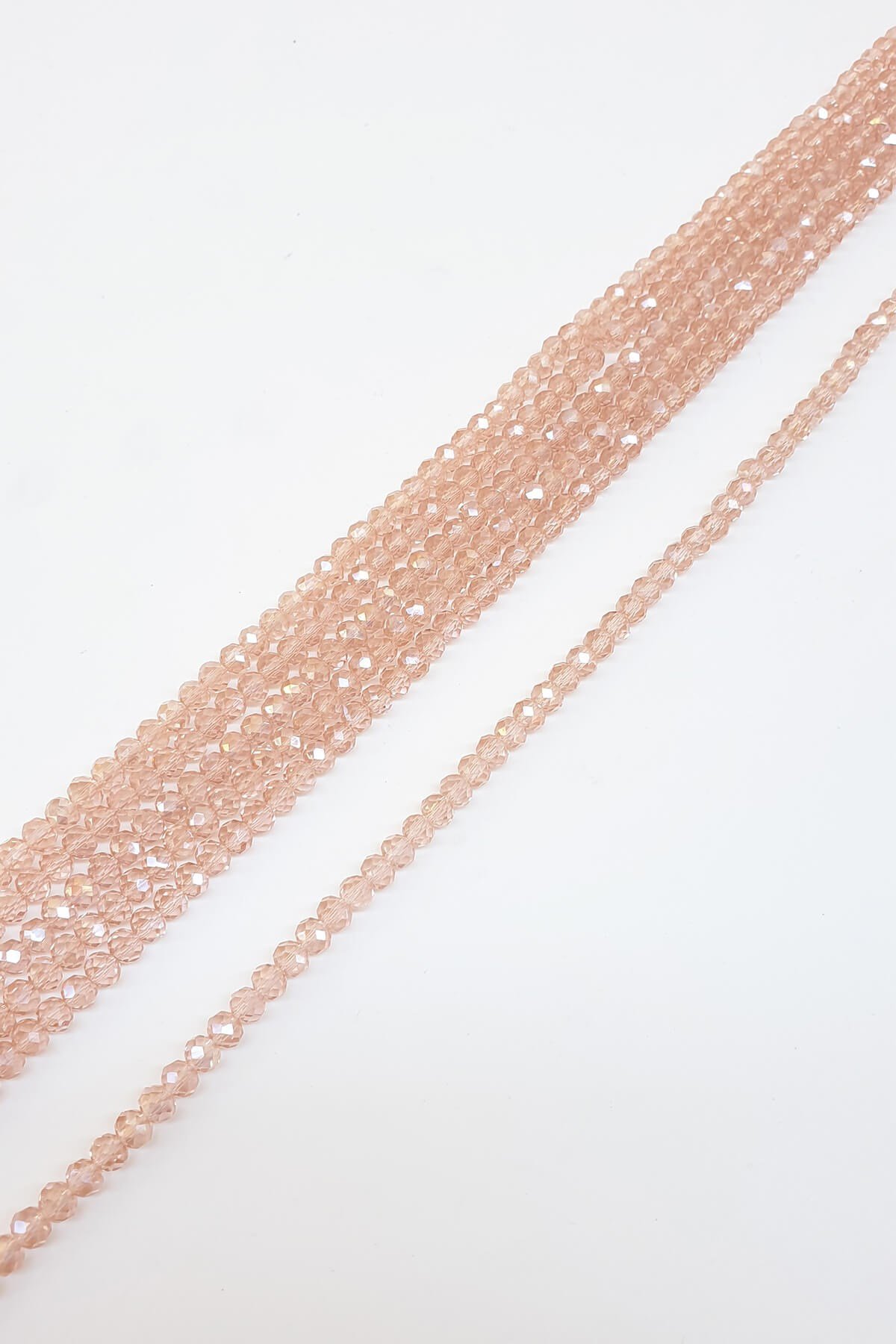 Koyu Pudra Kristal Boncuk 6 Mm