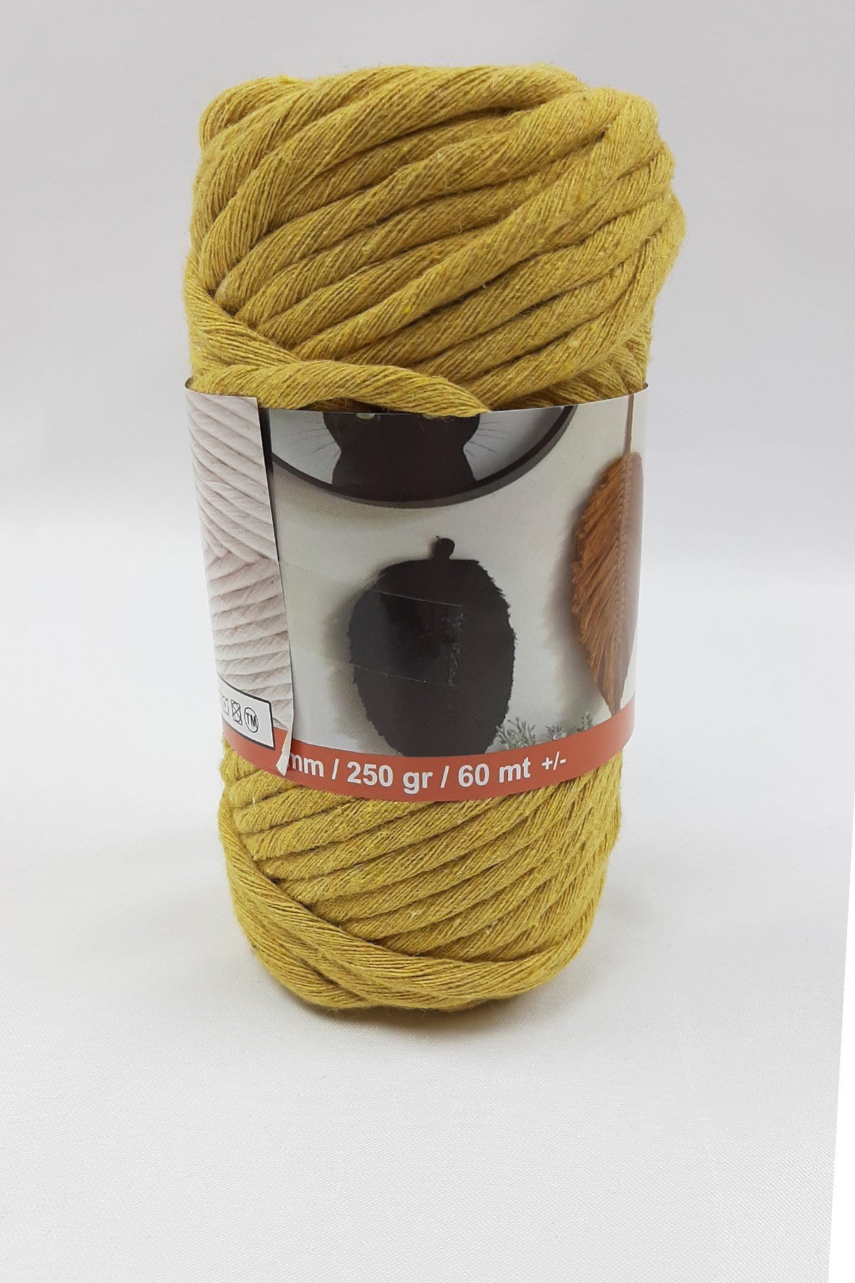 Koyu Sarı Büklüm Tarama İpi