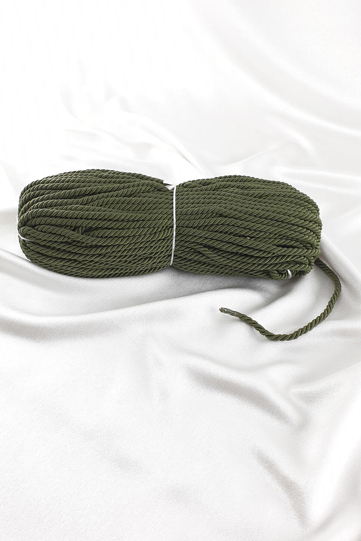 Koyu Yeşil Kordon İp 8 Mm