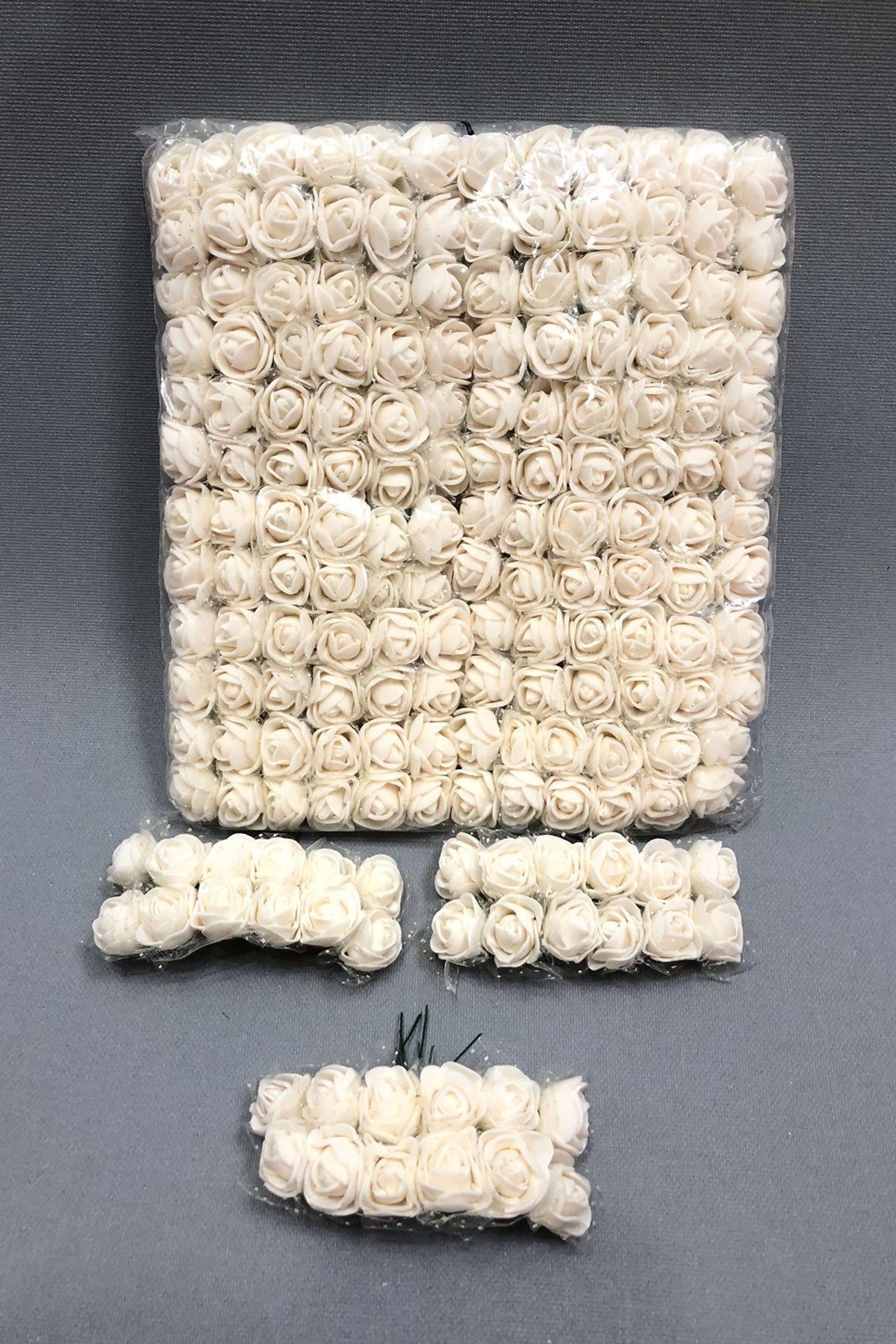 Krem Lateks Çiçek 1 paket 144 lü 