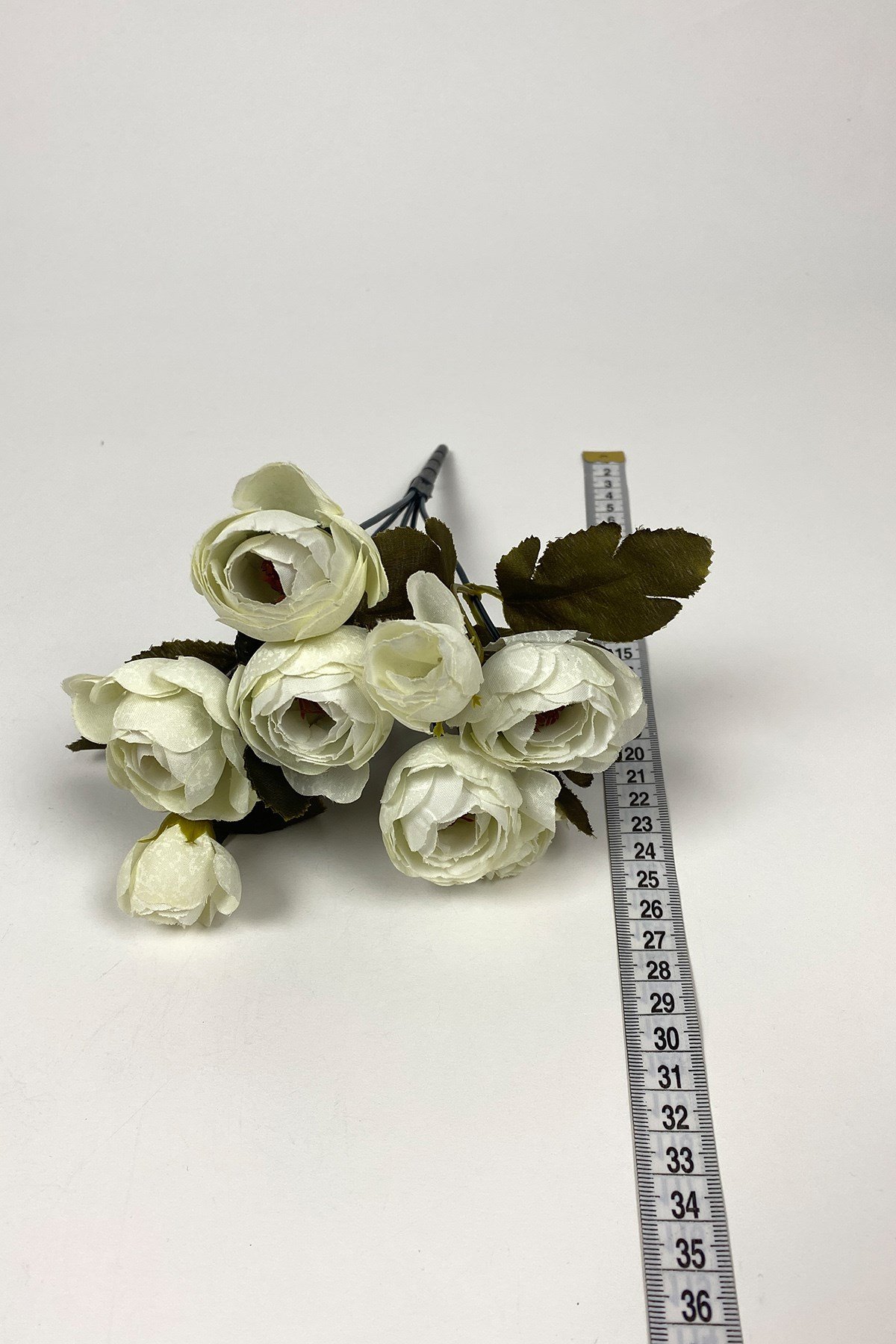 Krem Şakayık Eren Gül Yapay Çiçek 1 Demet