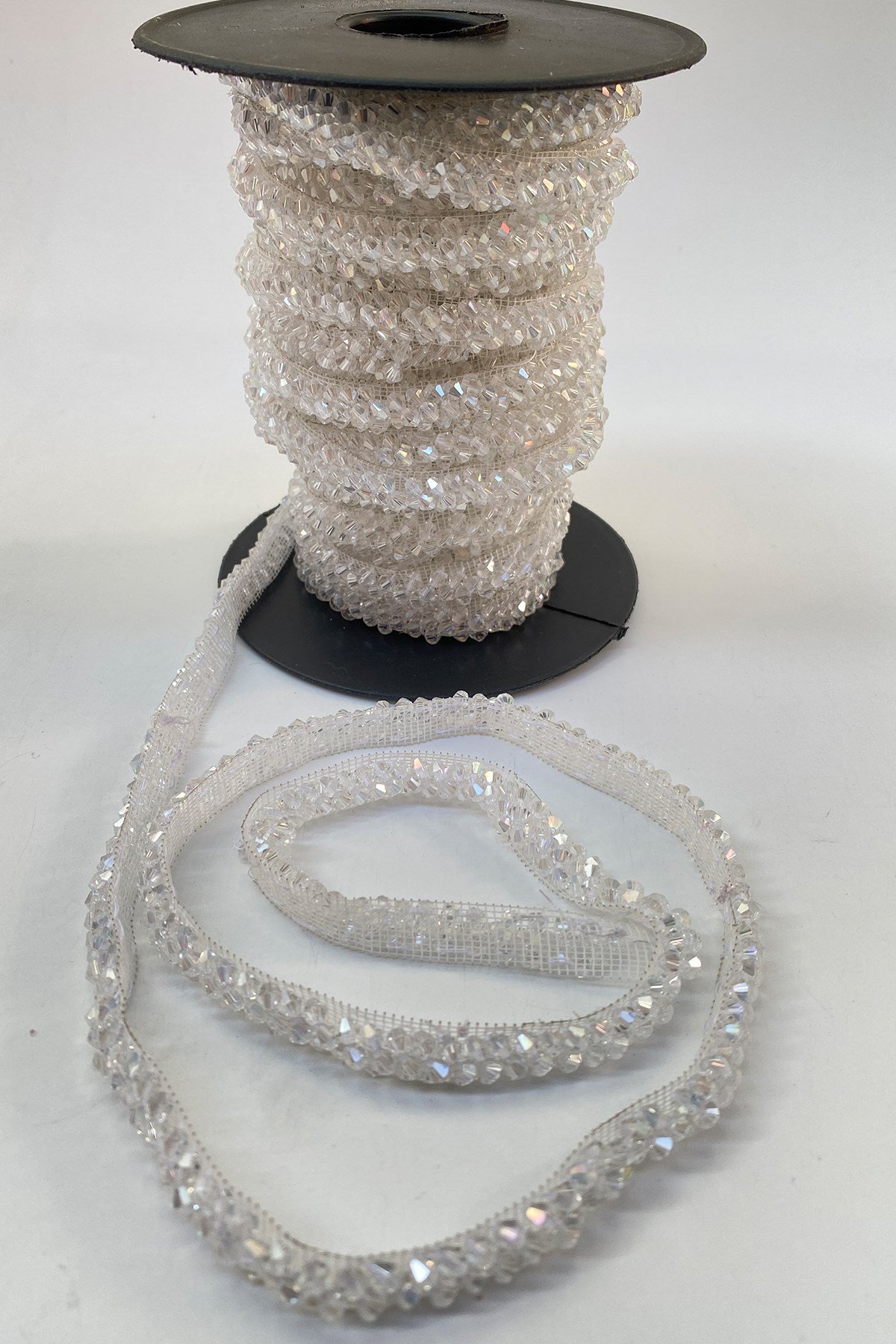 Kristal Boncuk İşlemeli Özel Şerit 