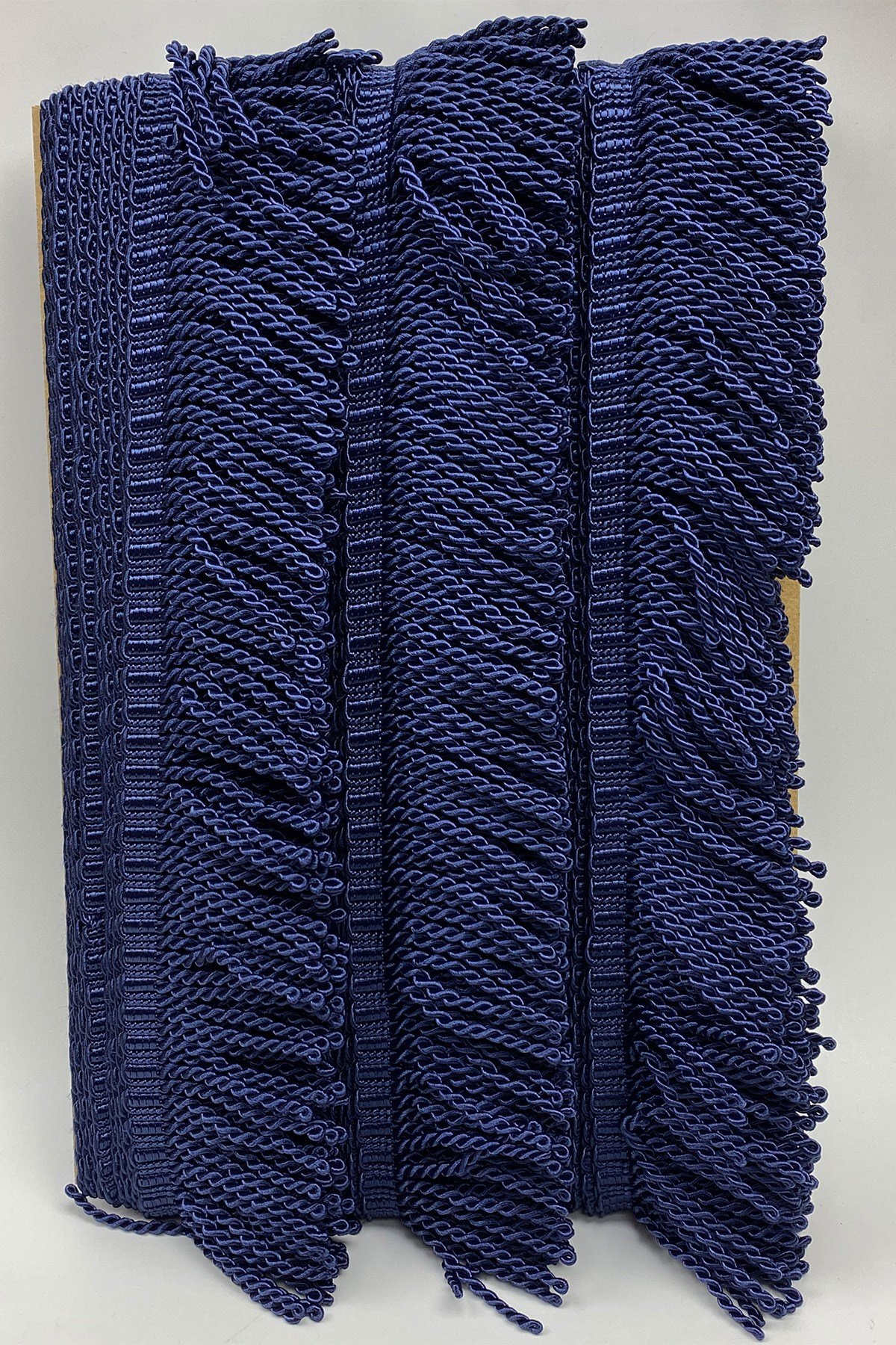 Lacivert Bulyon Saçak Püskül