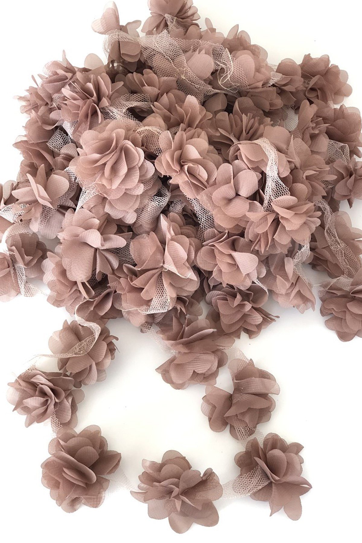 Lazer Kesim Çiçek Şerit