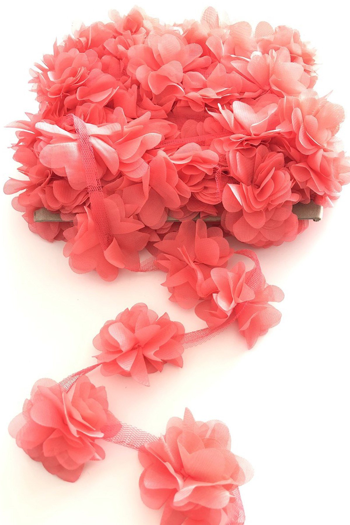 Lazer Kesim Çiçek Şerit