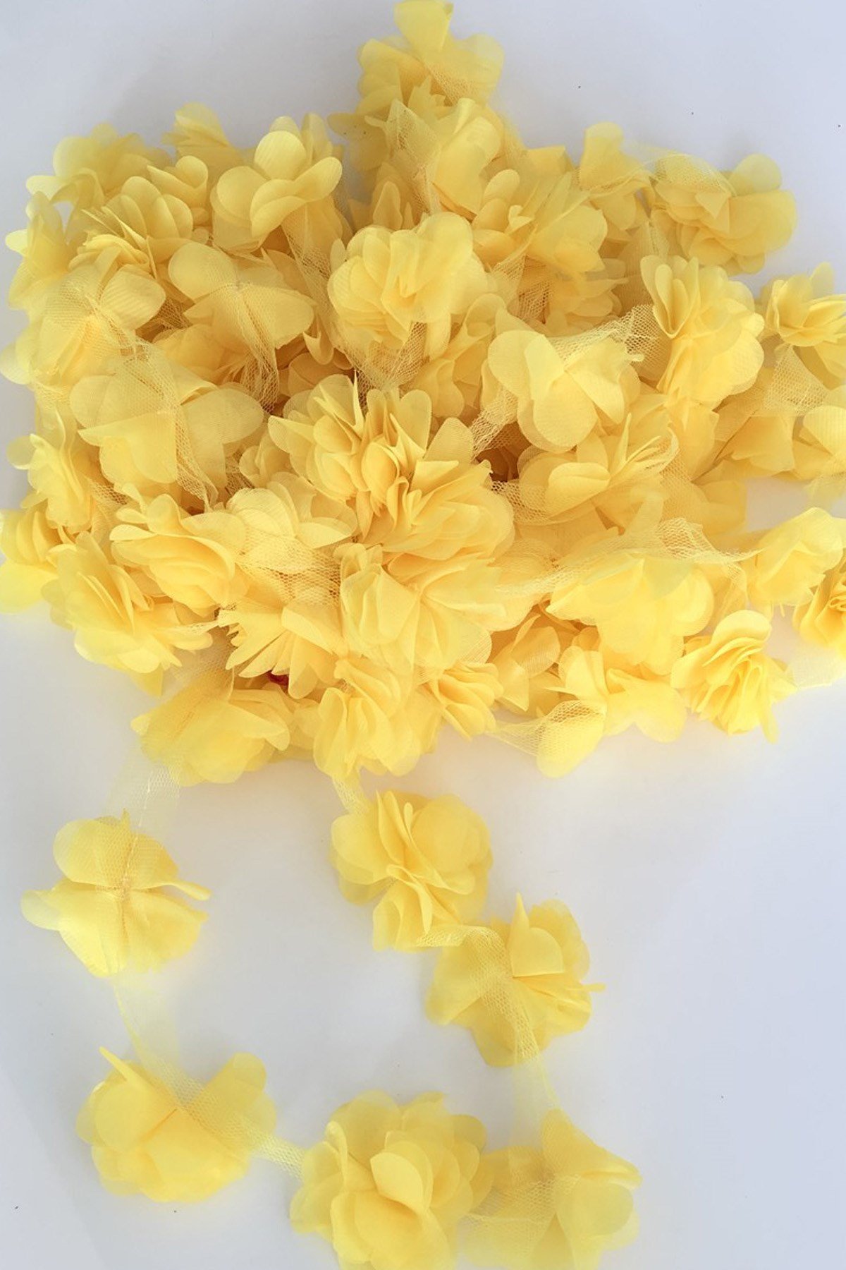 Lazer Kesim Çiçek Şerit