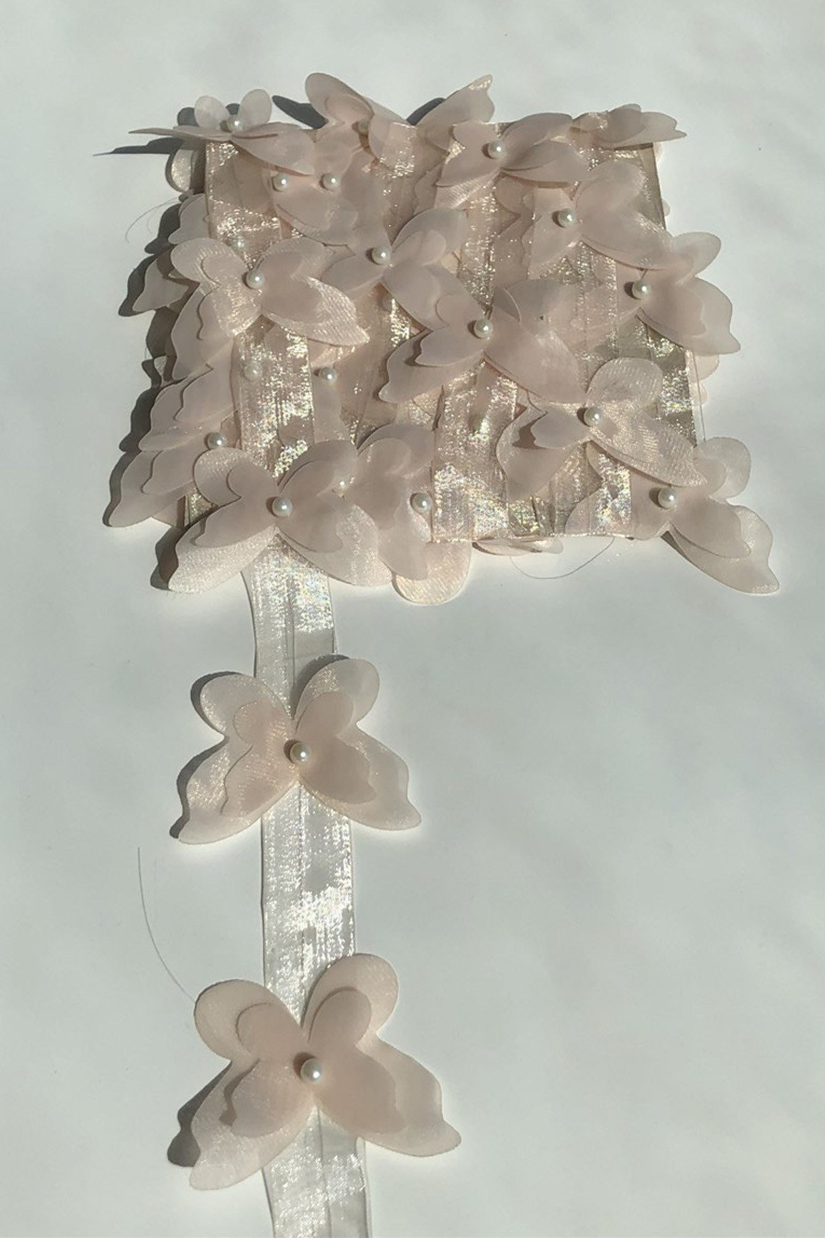 Lazer Kesim Kelebek Şerit