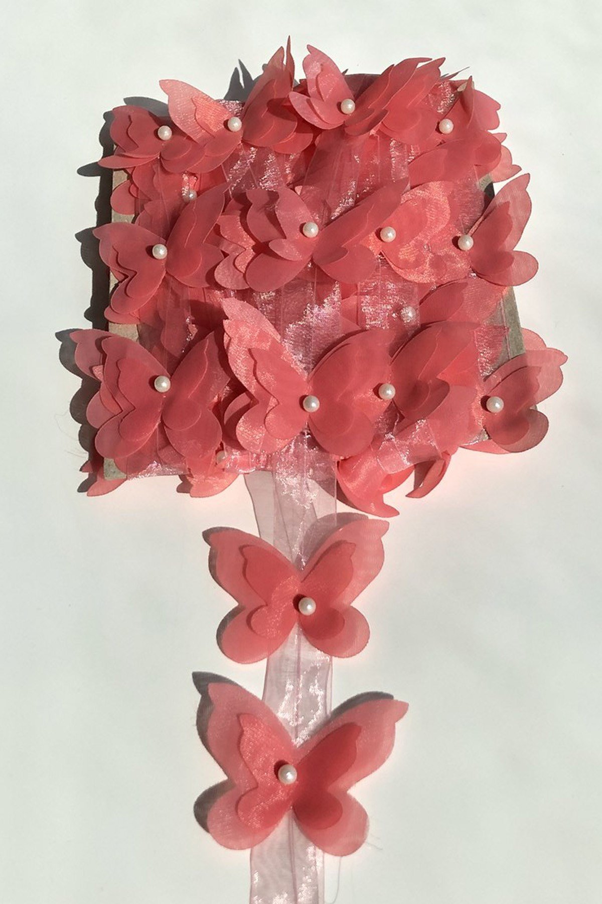 Lazer Kesim Kelebek Şerit