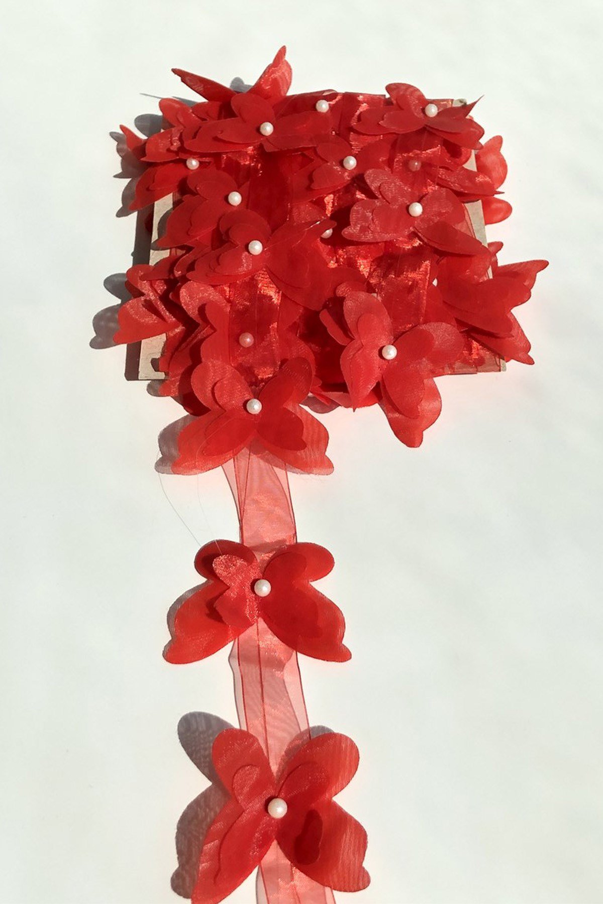 Lazer Kesim Kelebek Şerit