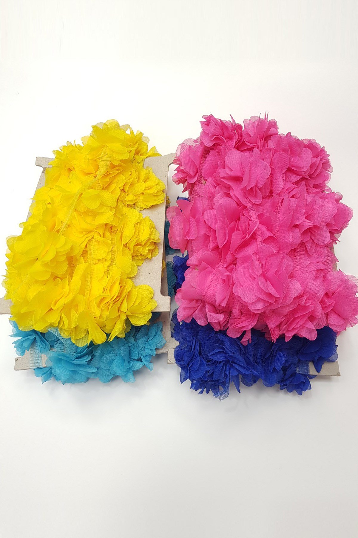 Lazer Kesim Tül Çiçek