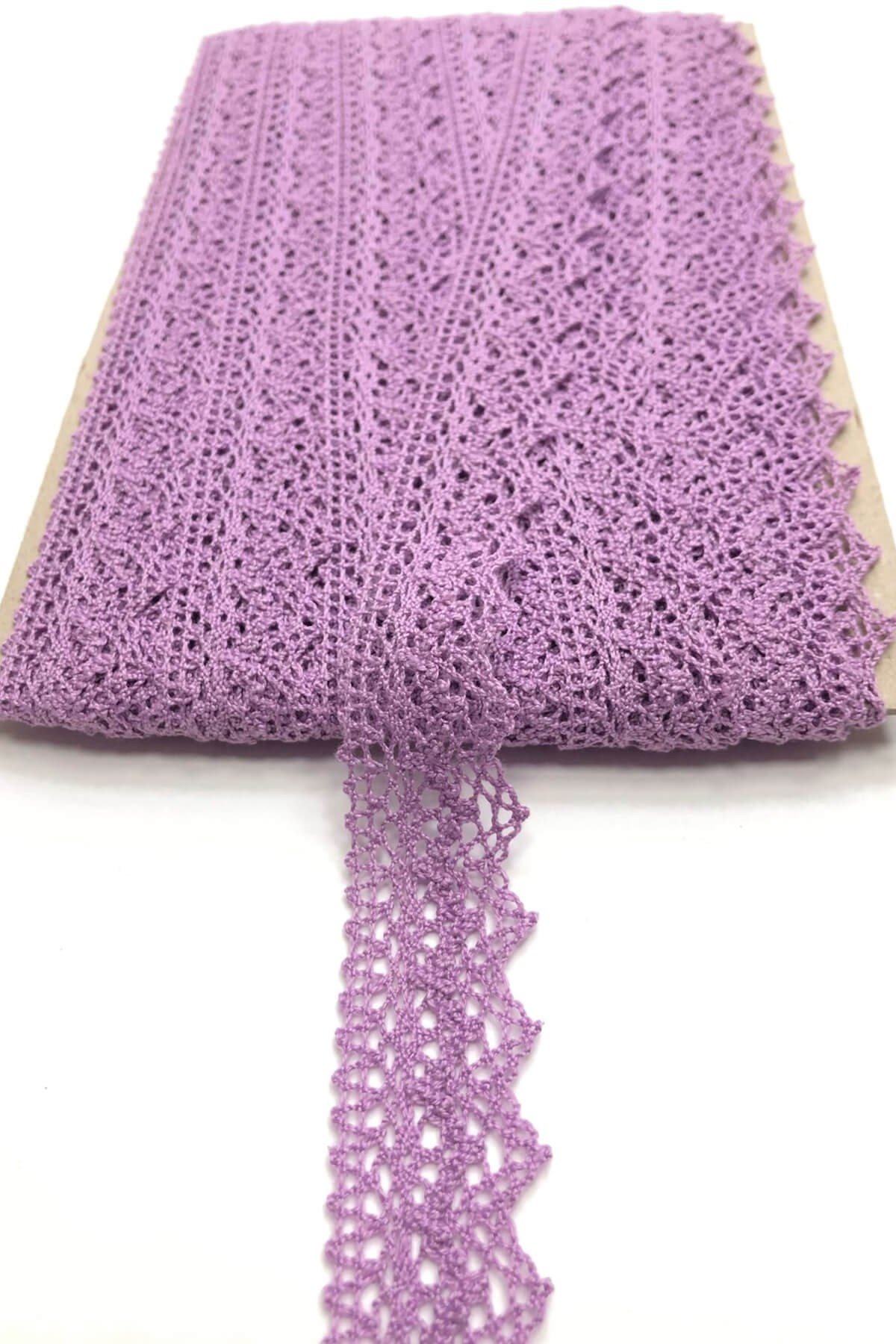 Lila Kopanaki Koton Dantel 2,5 cm