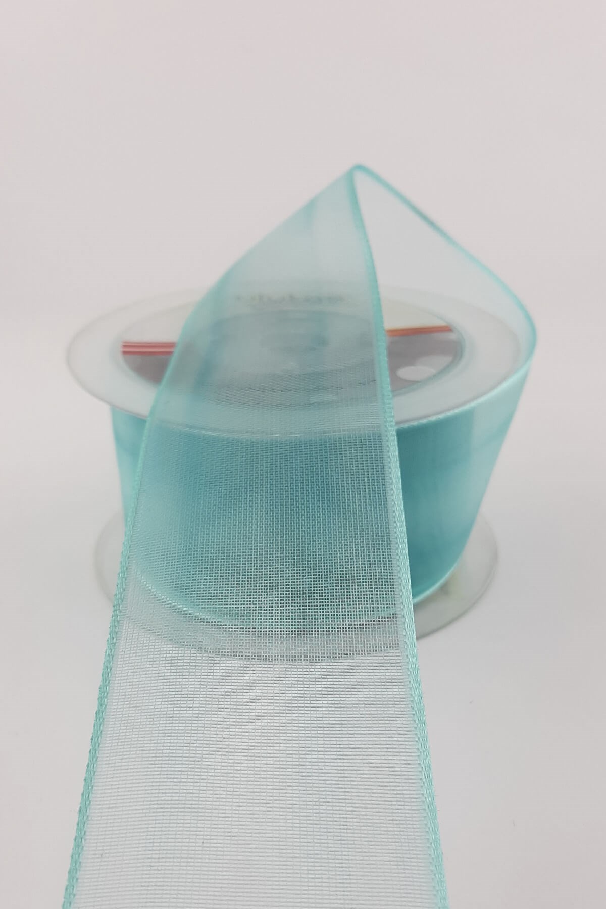 Mint Yeşili Düz Şifon Kurdele 20 mt