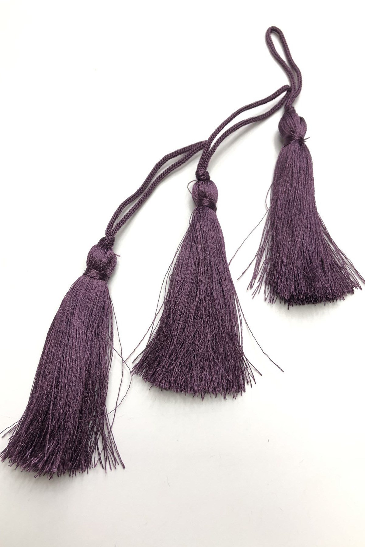 Mor Tekli Püskül 7 cm (10 adet)