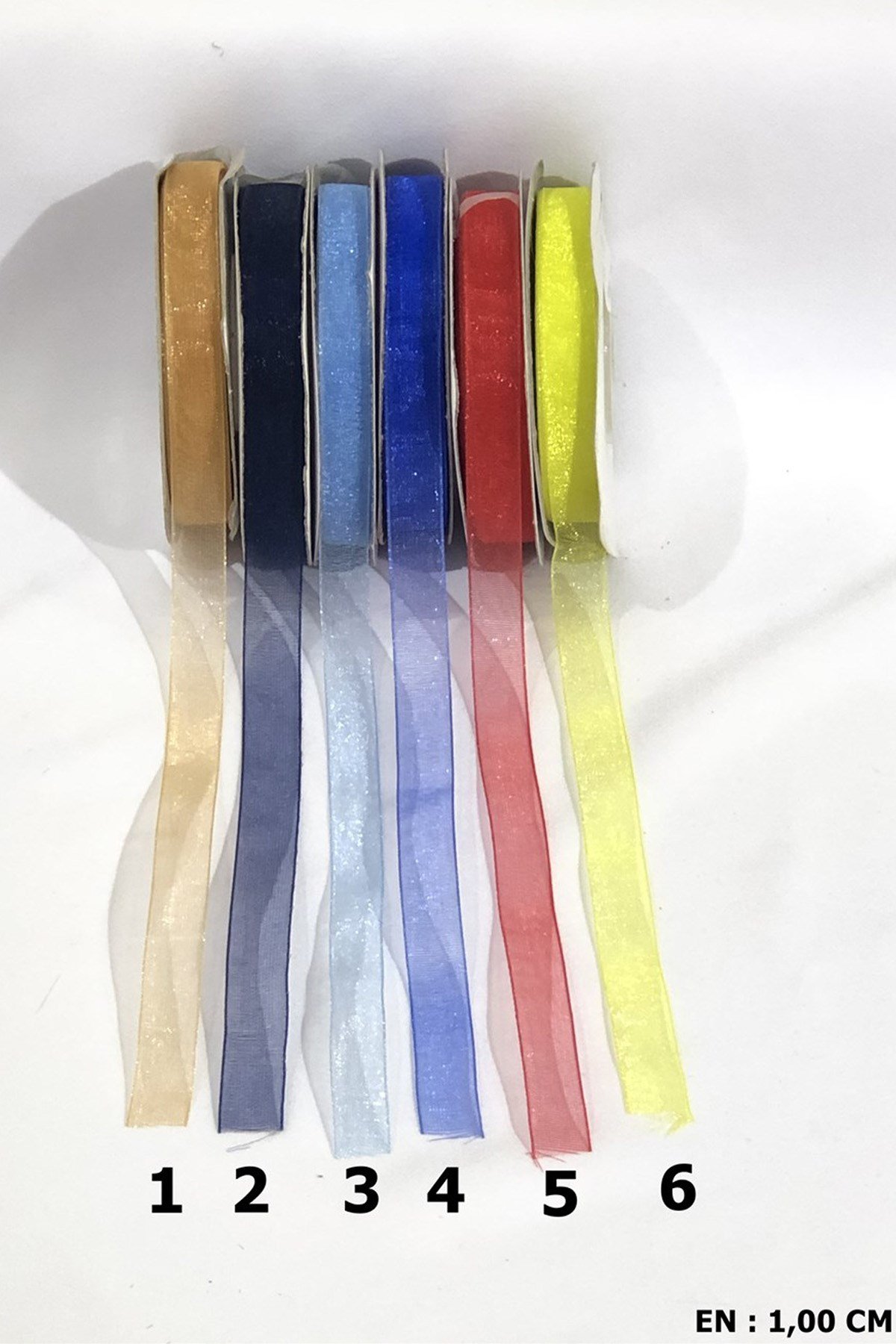 Organze Kurdela 1 Cm