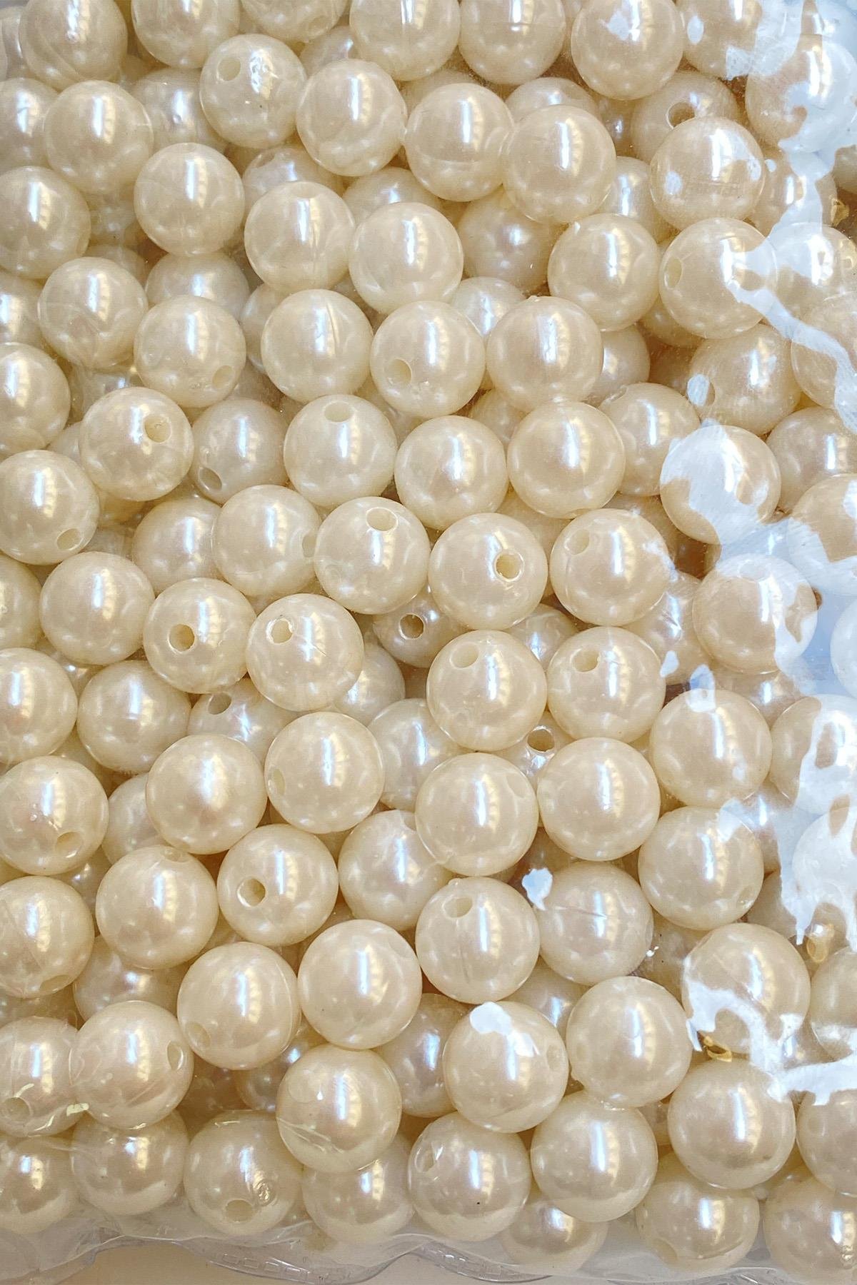 Orta Boy İnci Boncuk 12 mm 500 Gr