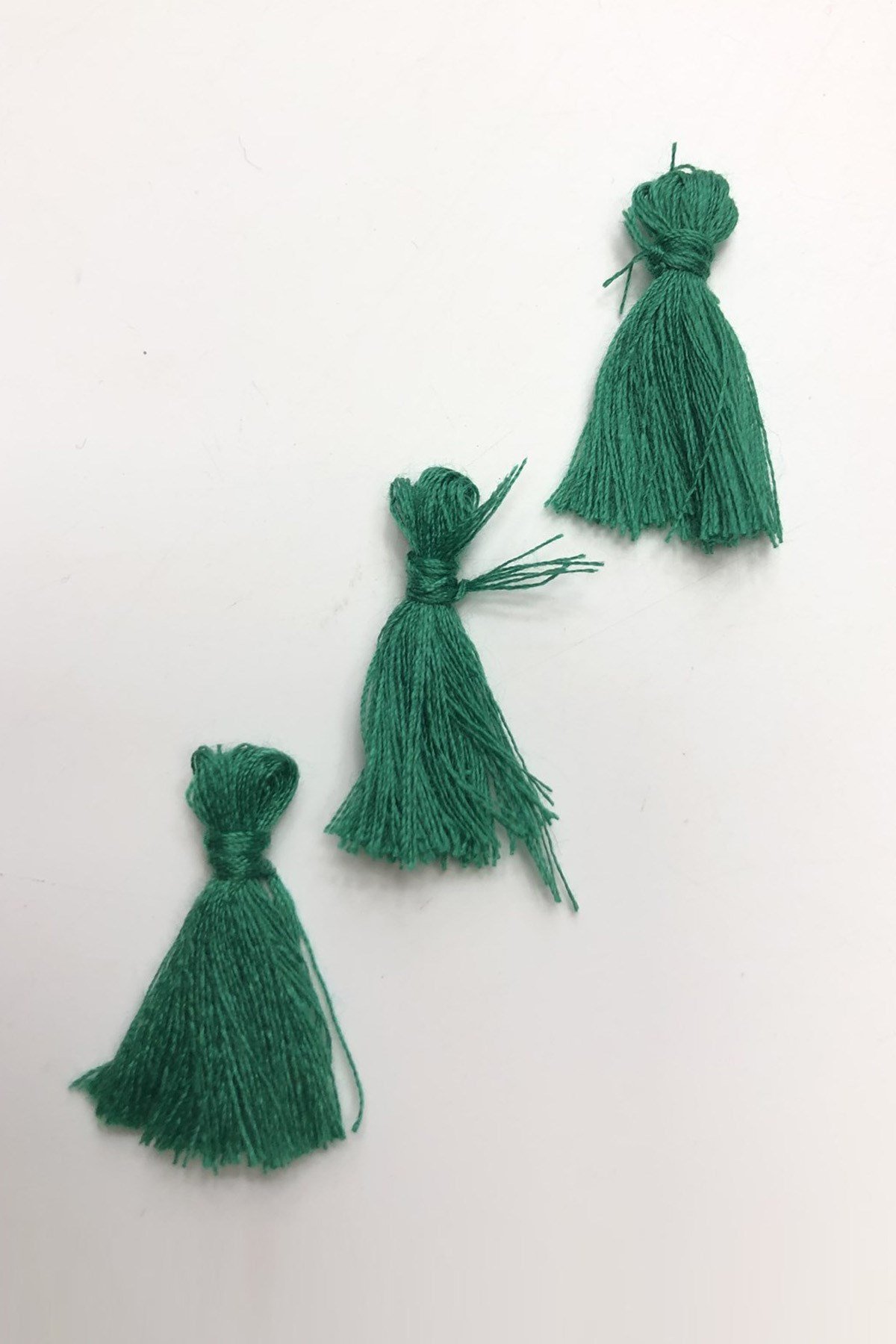 Pamuk Püskül 10 Adet  3 cm