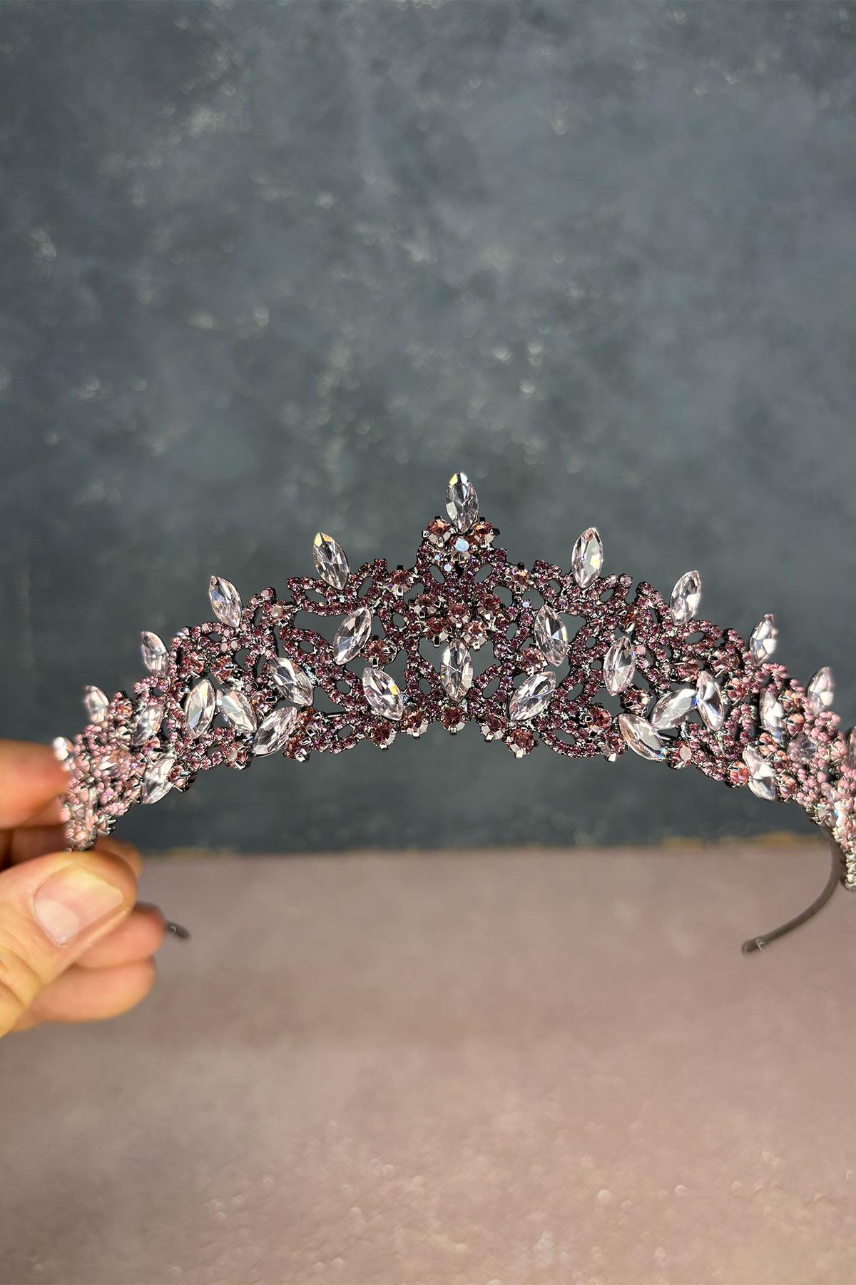 Pembe Ada Gelin Kına Tacı 