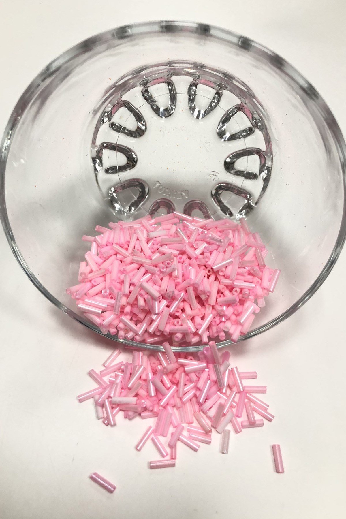 Pembe Boru Boncuk 5 mm