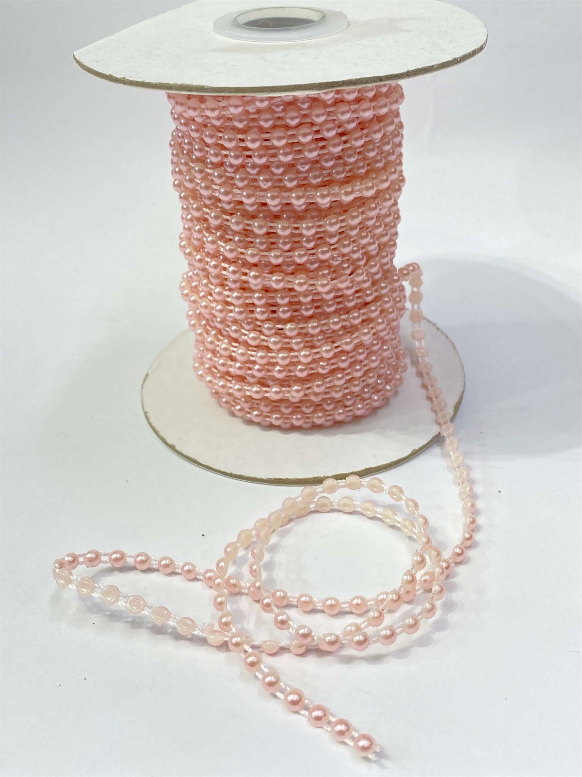 Plastik Şerit Yarım İnci 4 mm 10 mt