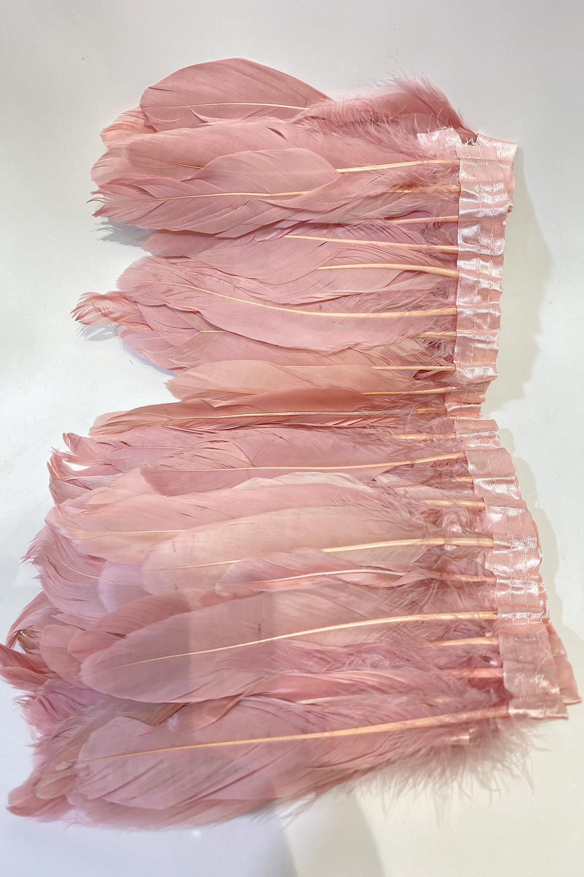 Pudra Kartal Tüyü Şerit Tüy