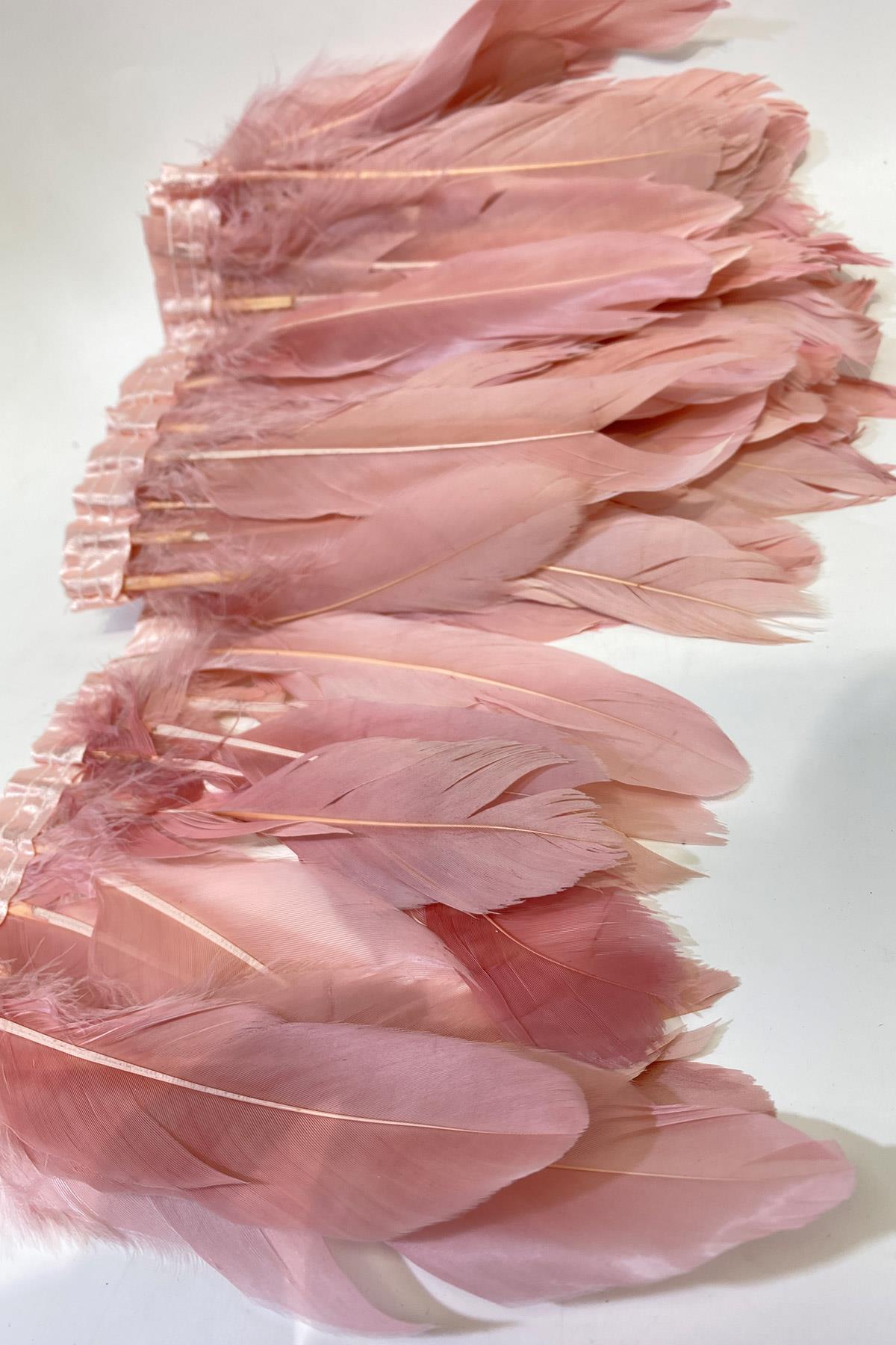 Pudra Kartal Tüyü Şerit Tüy