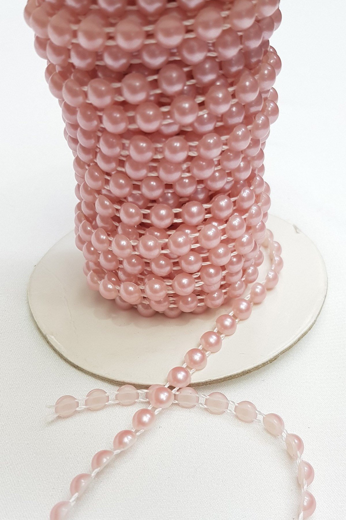 Pudra Sıralı Kesik İnci 6 mm