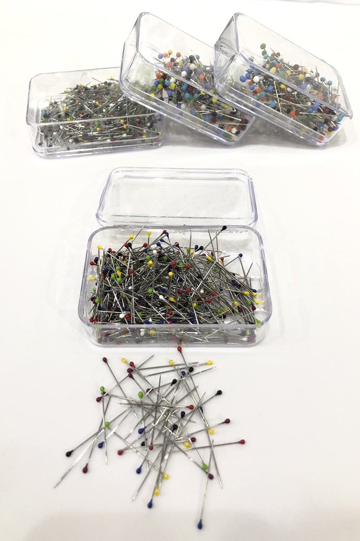 Renkli Toplu İğne ( 1 kutu )