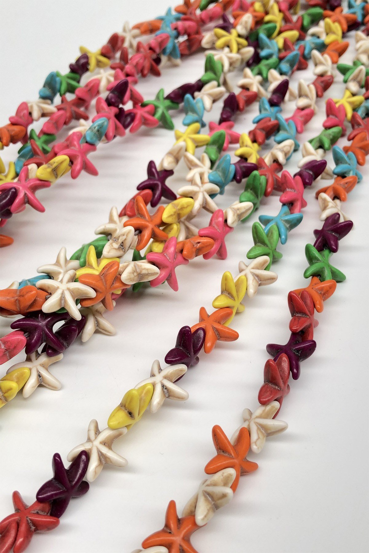 Renkli Yıldız Taş Boncuk