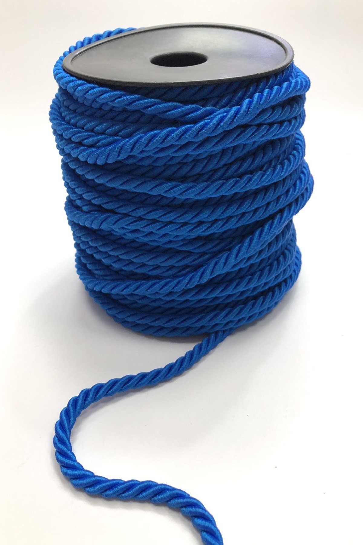 Saks Mavi Kordon İp 8 mm 1 mt