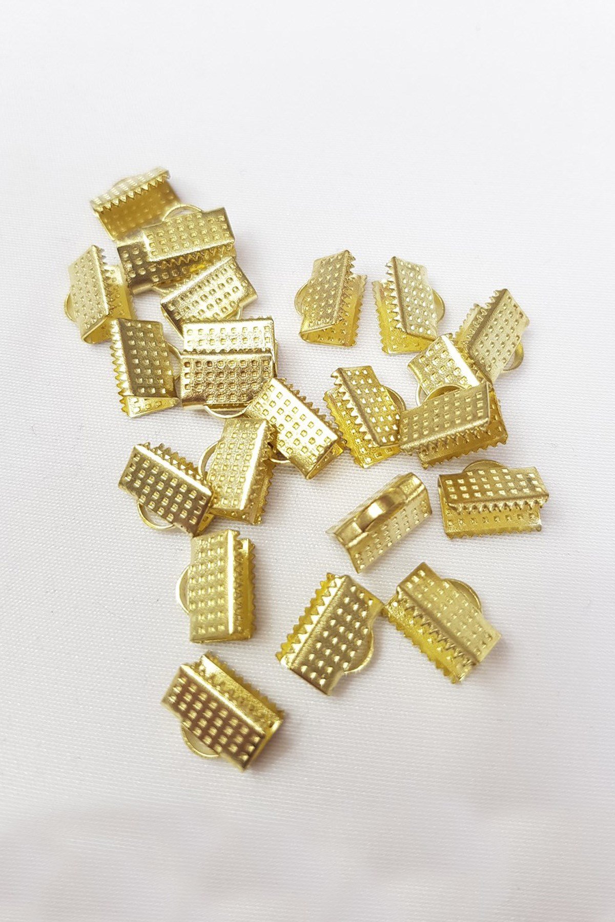 Sarı Bileklik ve Kolye Kapama Klipsi 1 cm