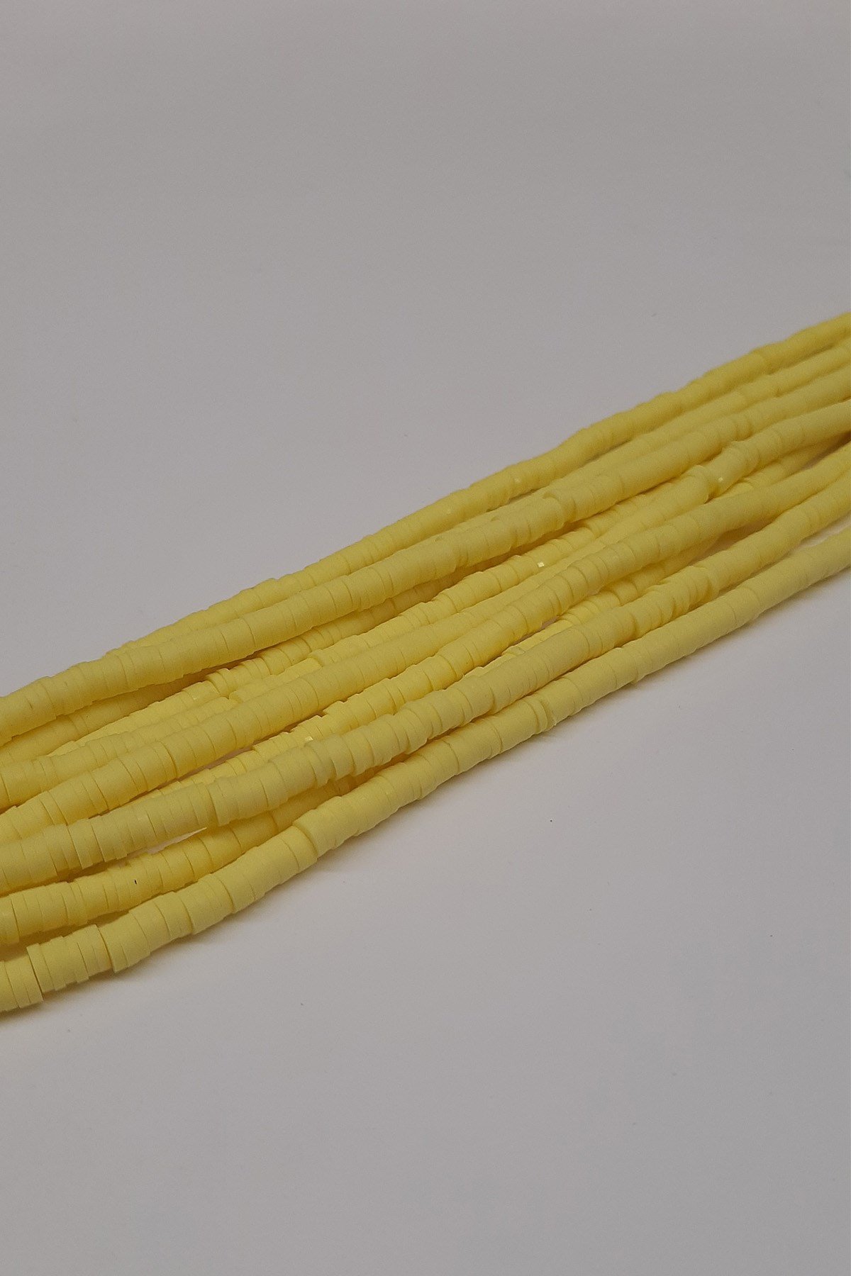 Sarı Fimo Hamur Boncuk 4mm