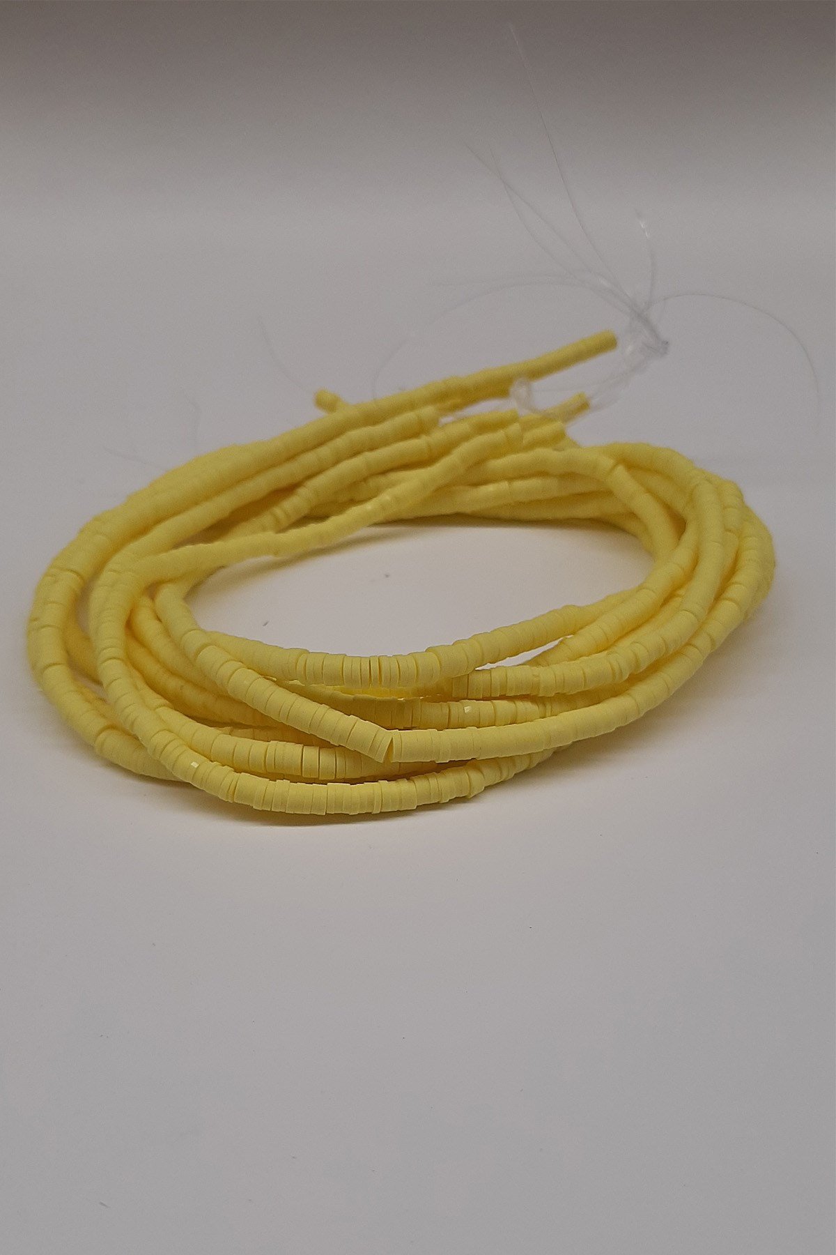 Sarı Fimo Hamur Boncuk 4mm