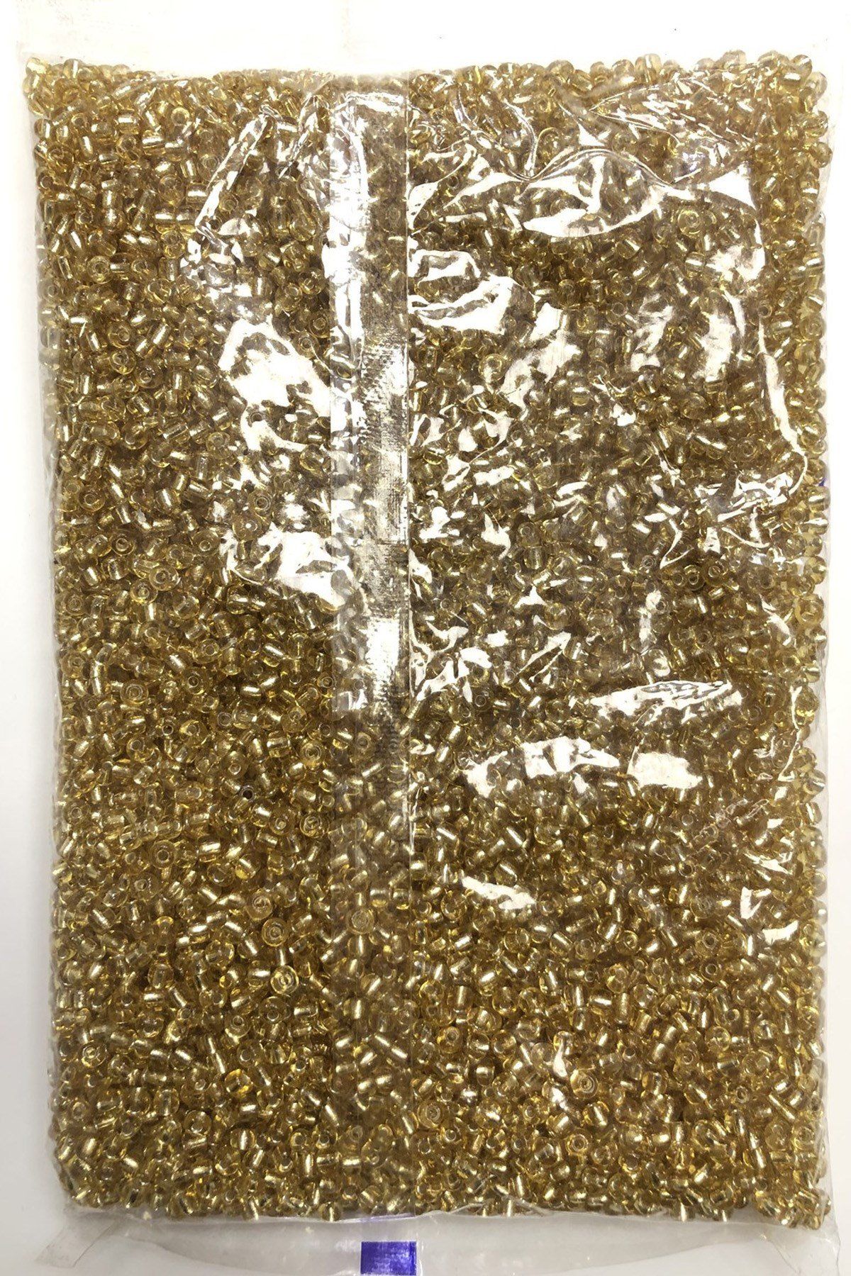 Sarı Kum Boncuk 4 mm  500 gr