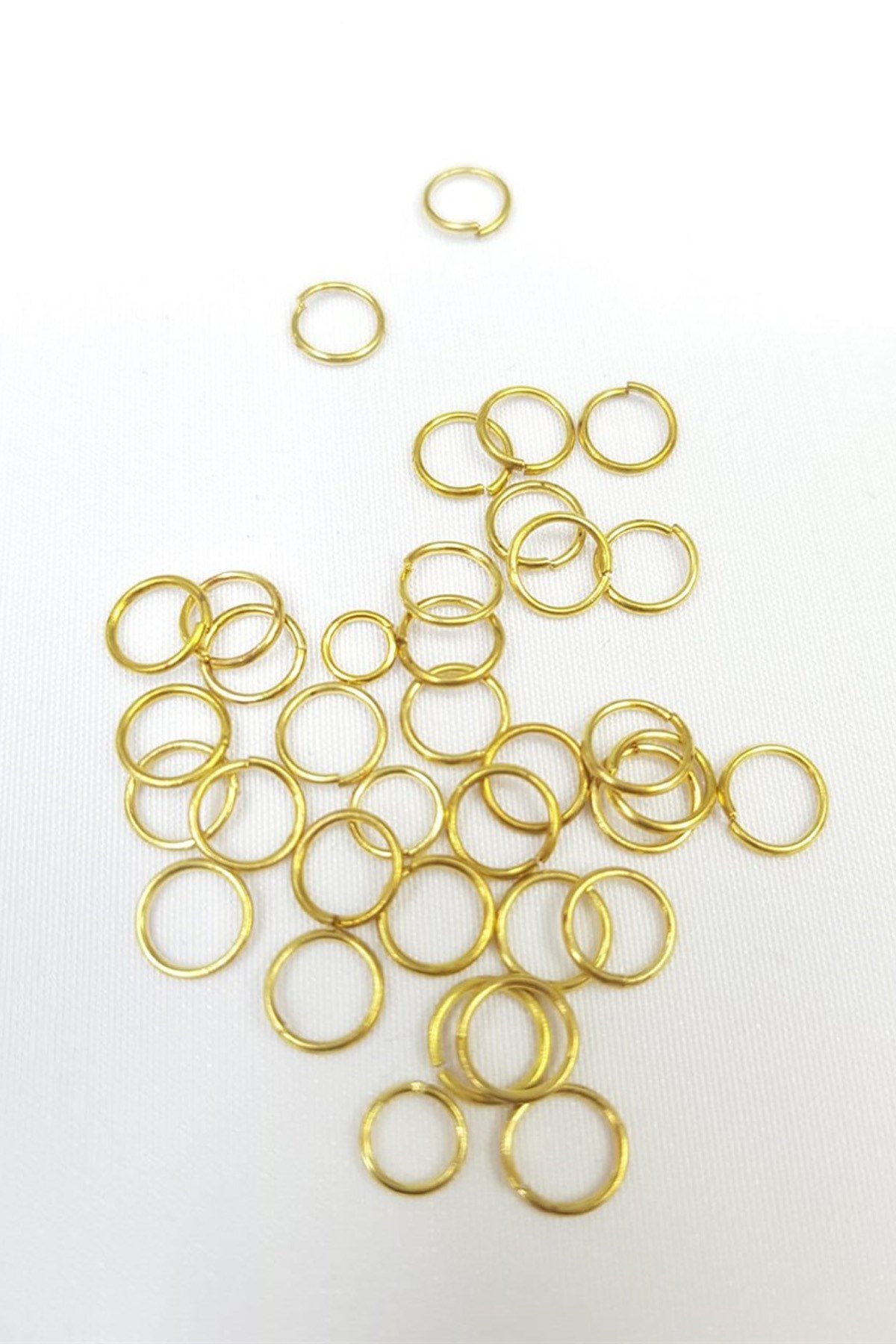 Sarı Tesbih ve Takı Halkası 5 mm