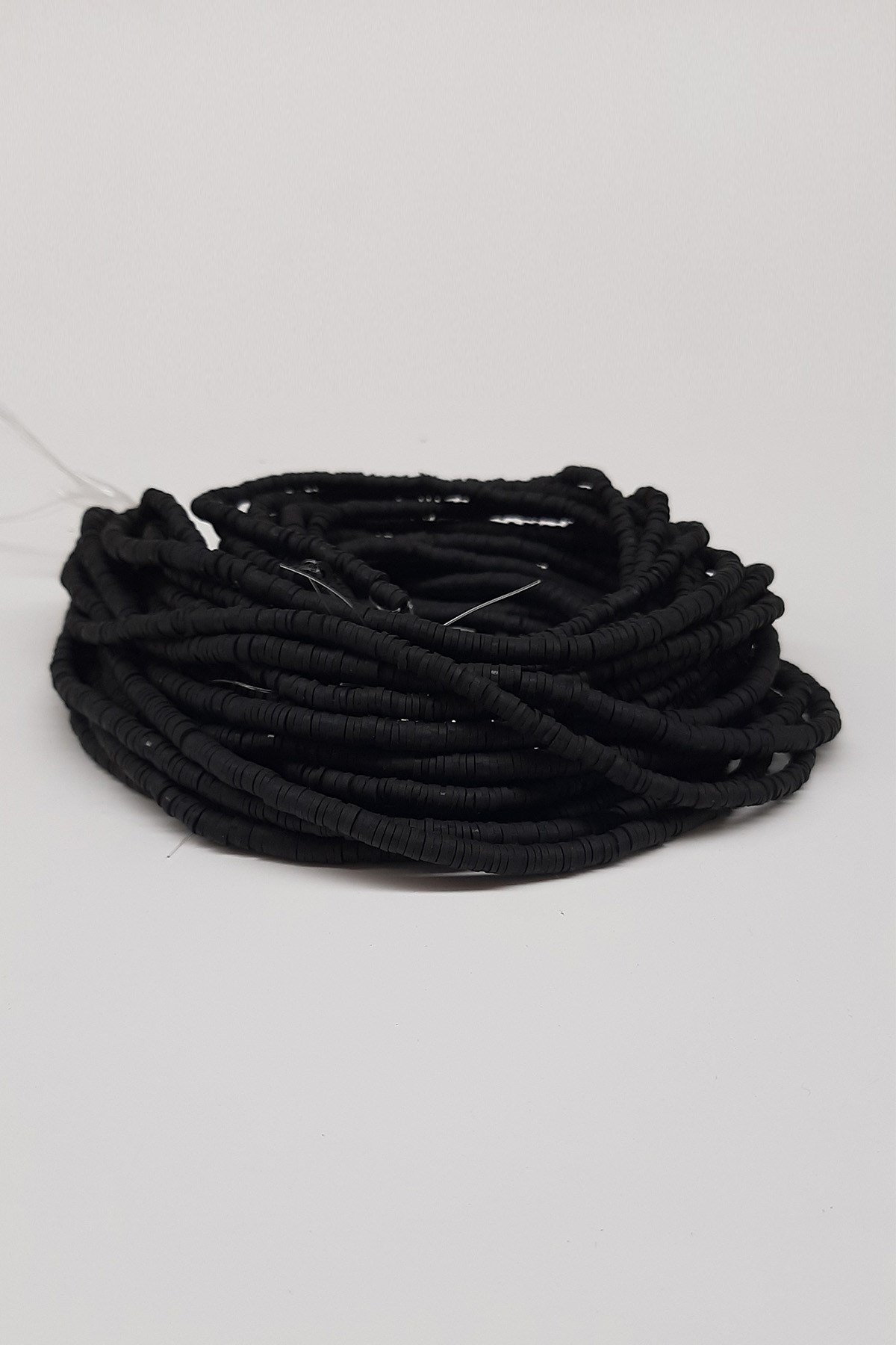 Siyah Fimo Hamur Boncuk 4mm