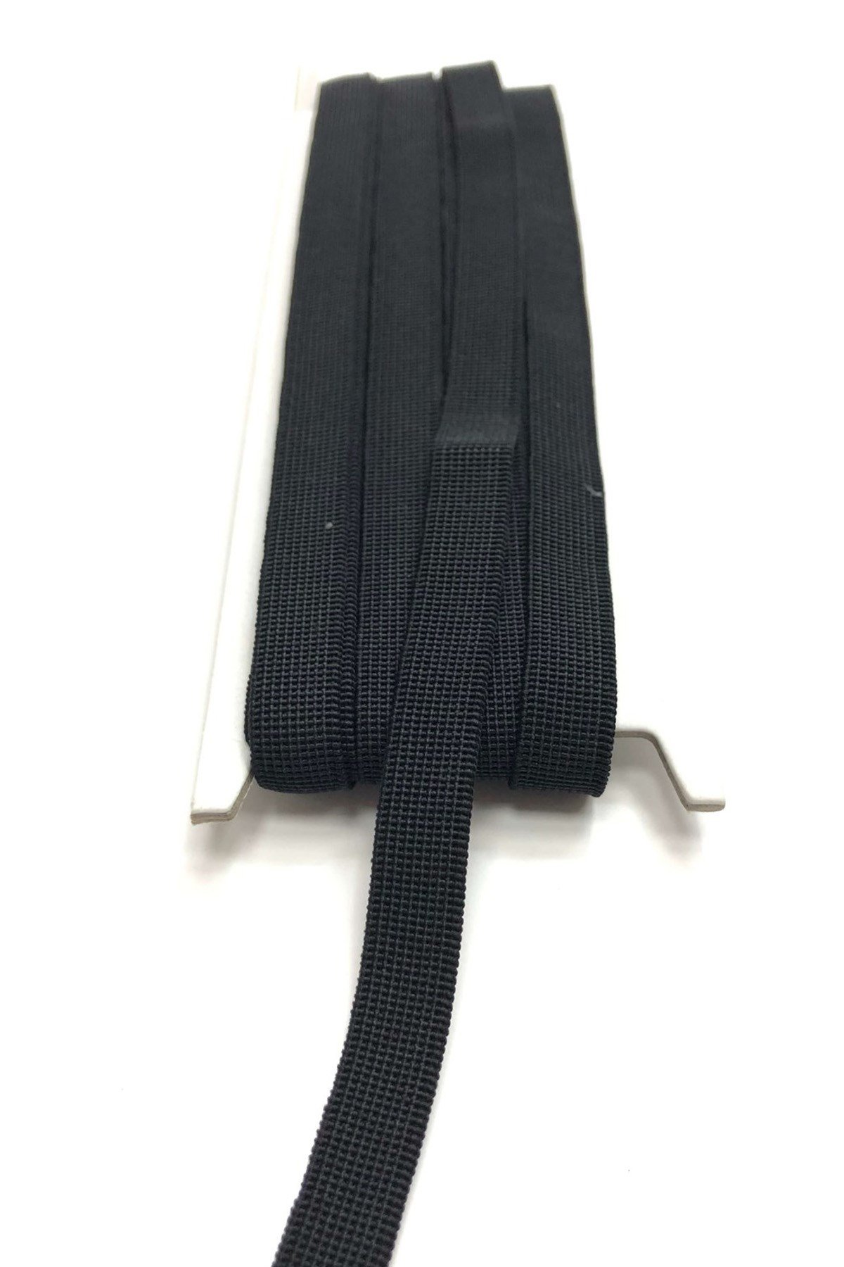 Siyah Lastik 1 cm (1 mt )