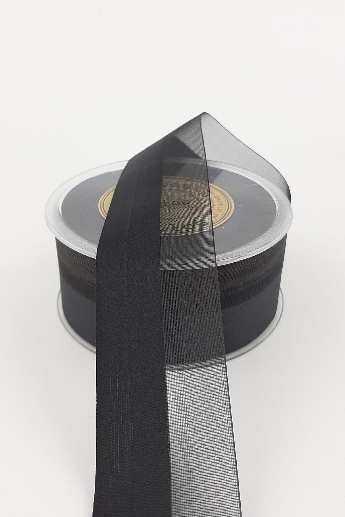 Siyah Su Yolu Kurdele 4 cm