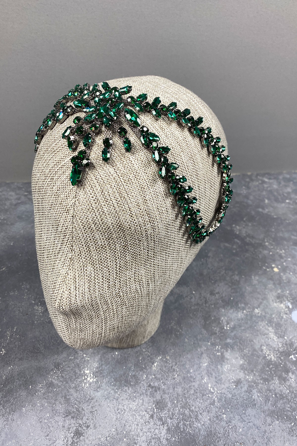 Sultan Alınlık Gelin Kına Tacı Saç Aksesuarı