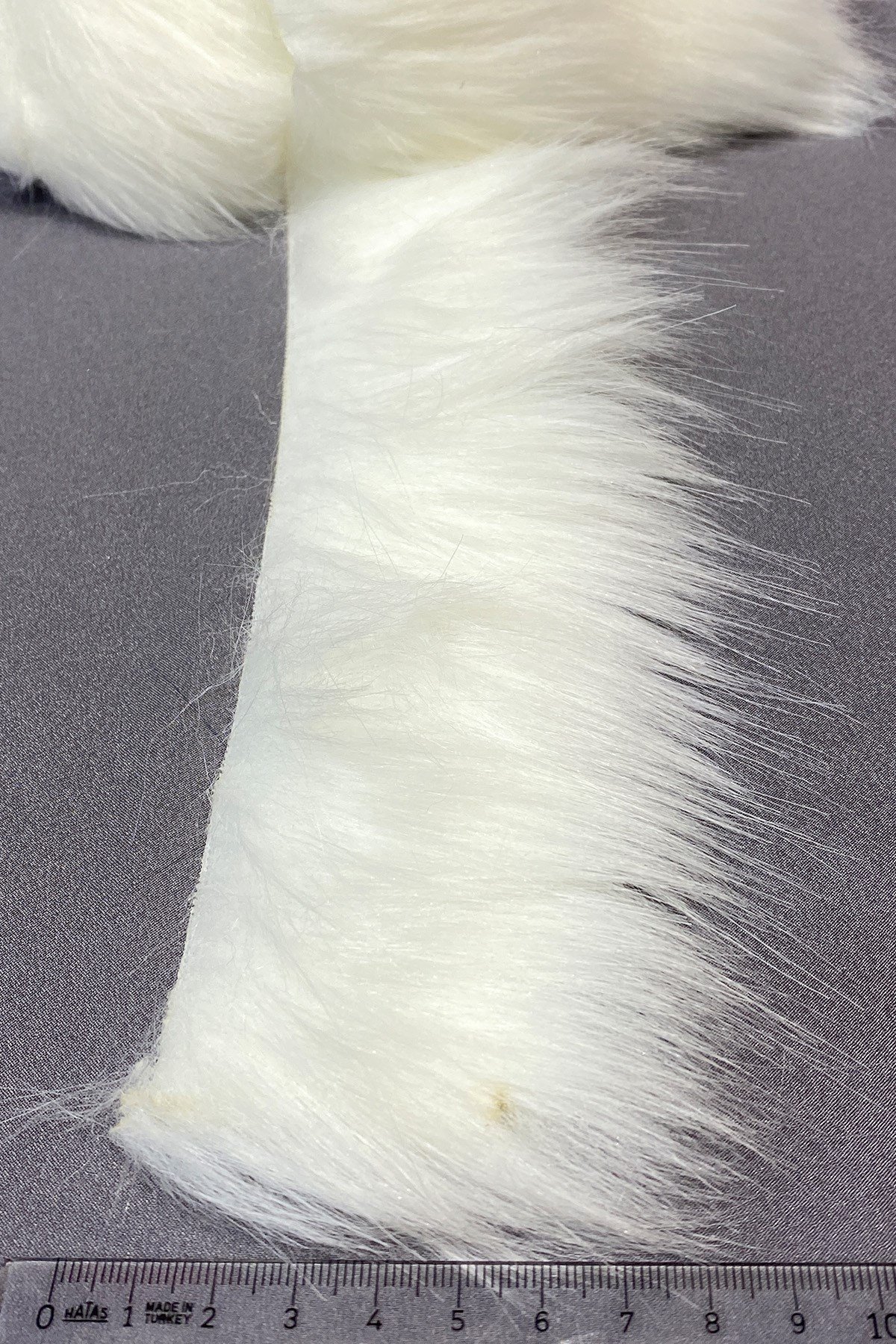 Suni Kürk Yapay Peluş Şerit