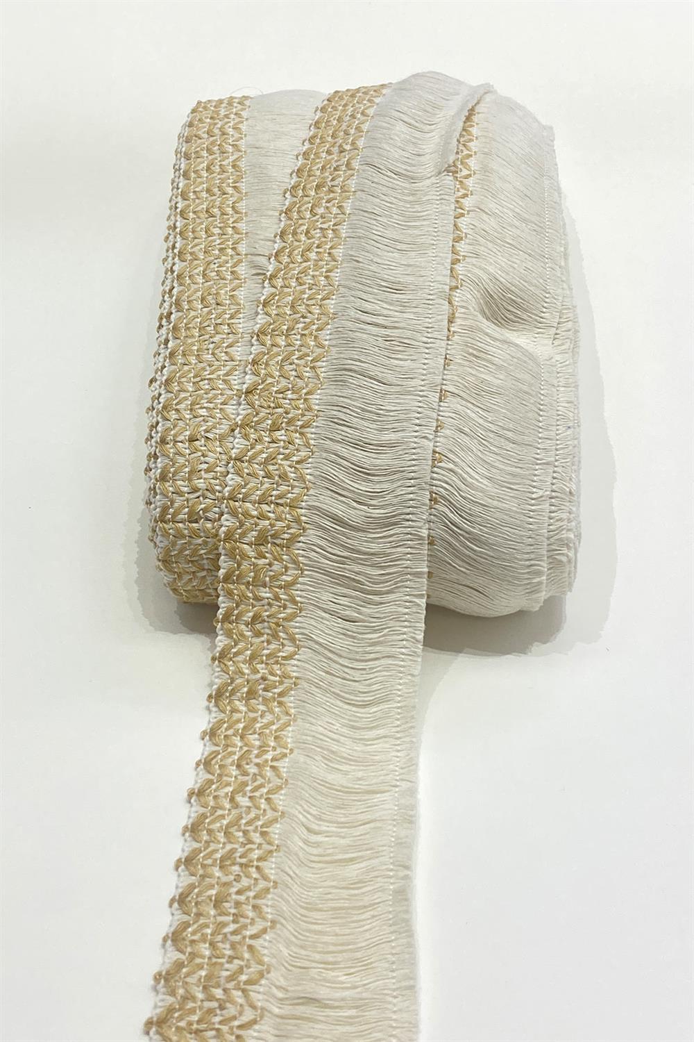 Sütlü Kahve Pamuk Püskül Saçak