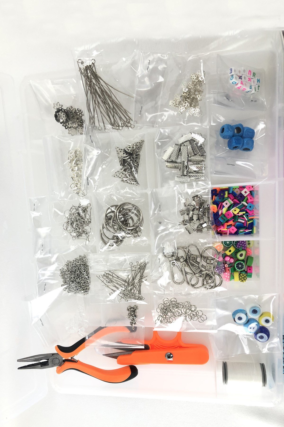 Takı Yapım Malzemesi Kum Boncuklu Set