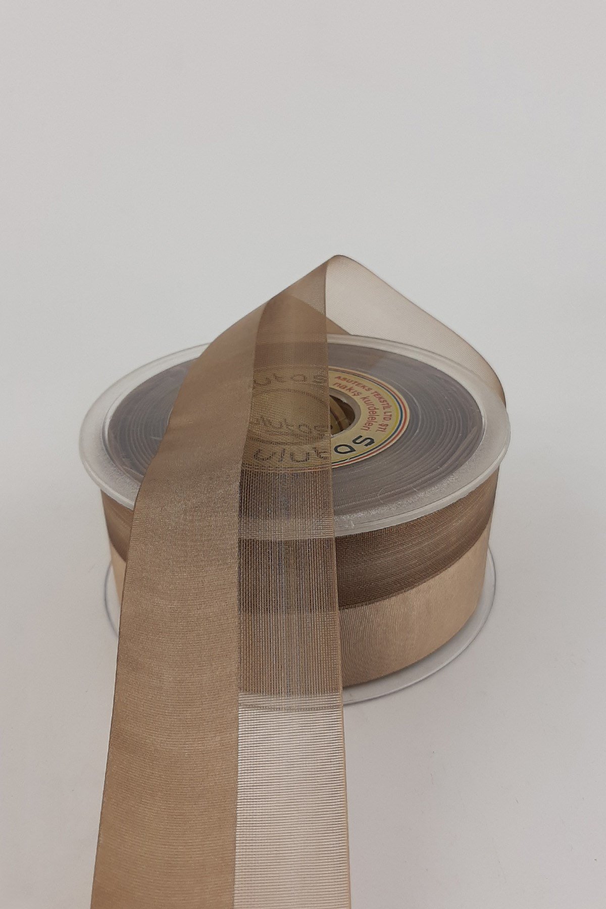 Vizon Rengi Su Yolu Kurdele 4 cm