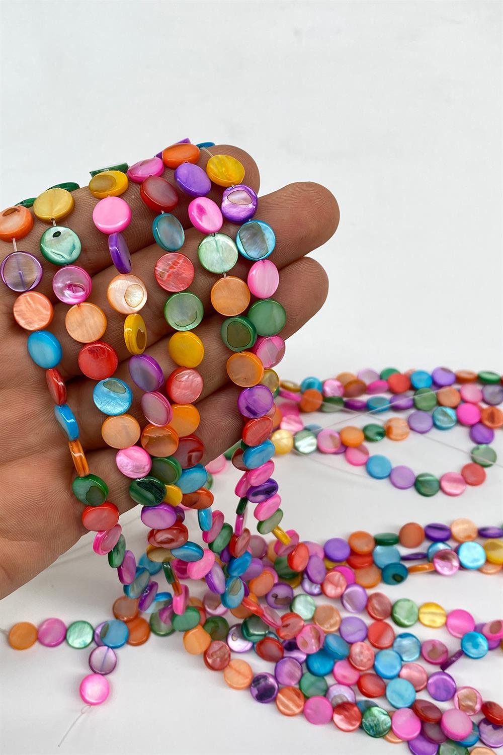 Yassı Sedef Doğal Taş 8 mm