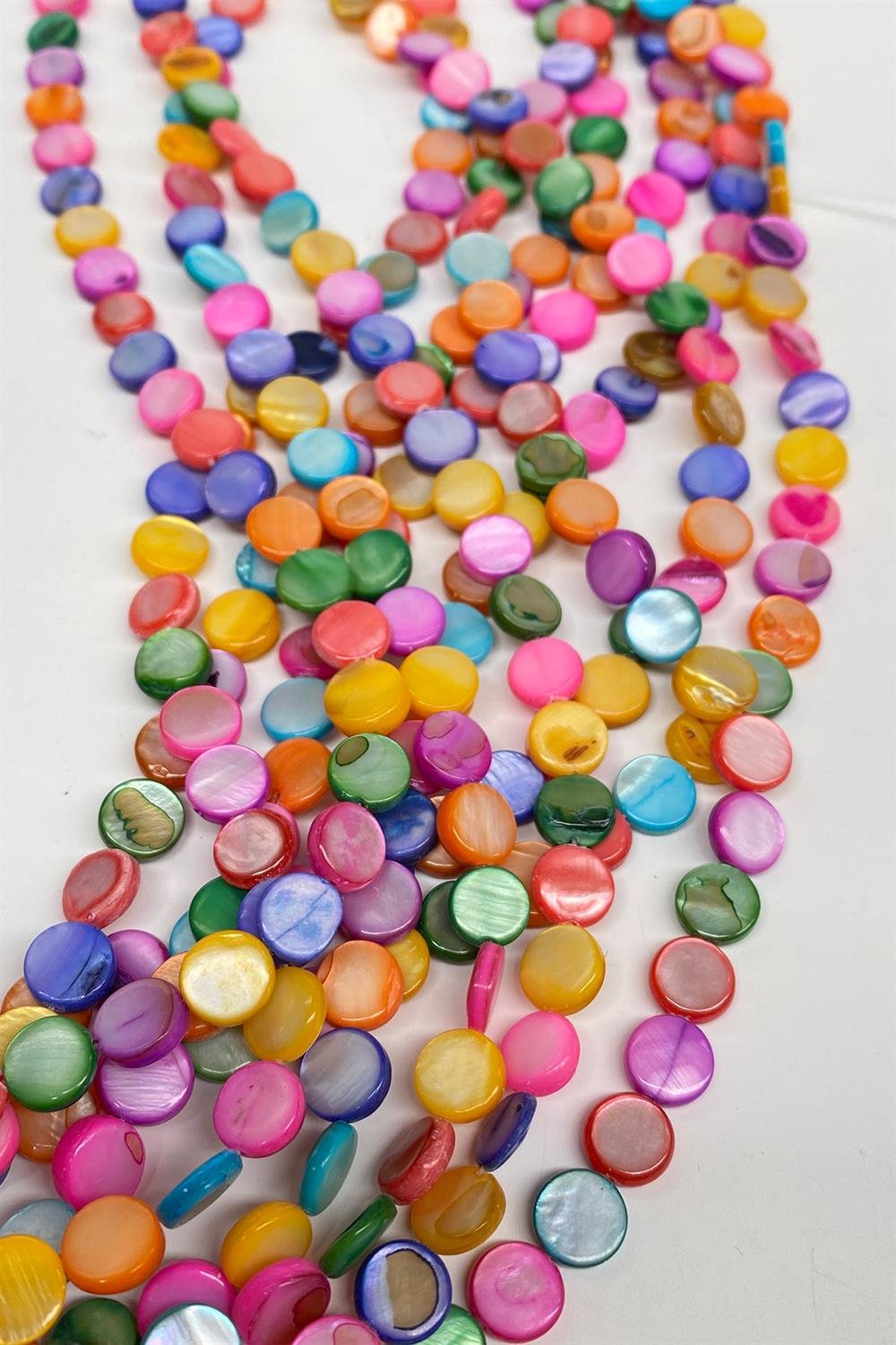 Yassı Sedef Doğal Taş 8 mm