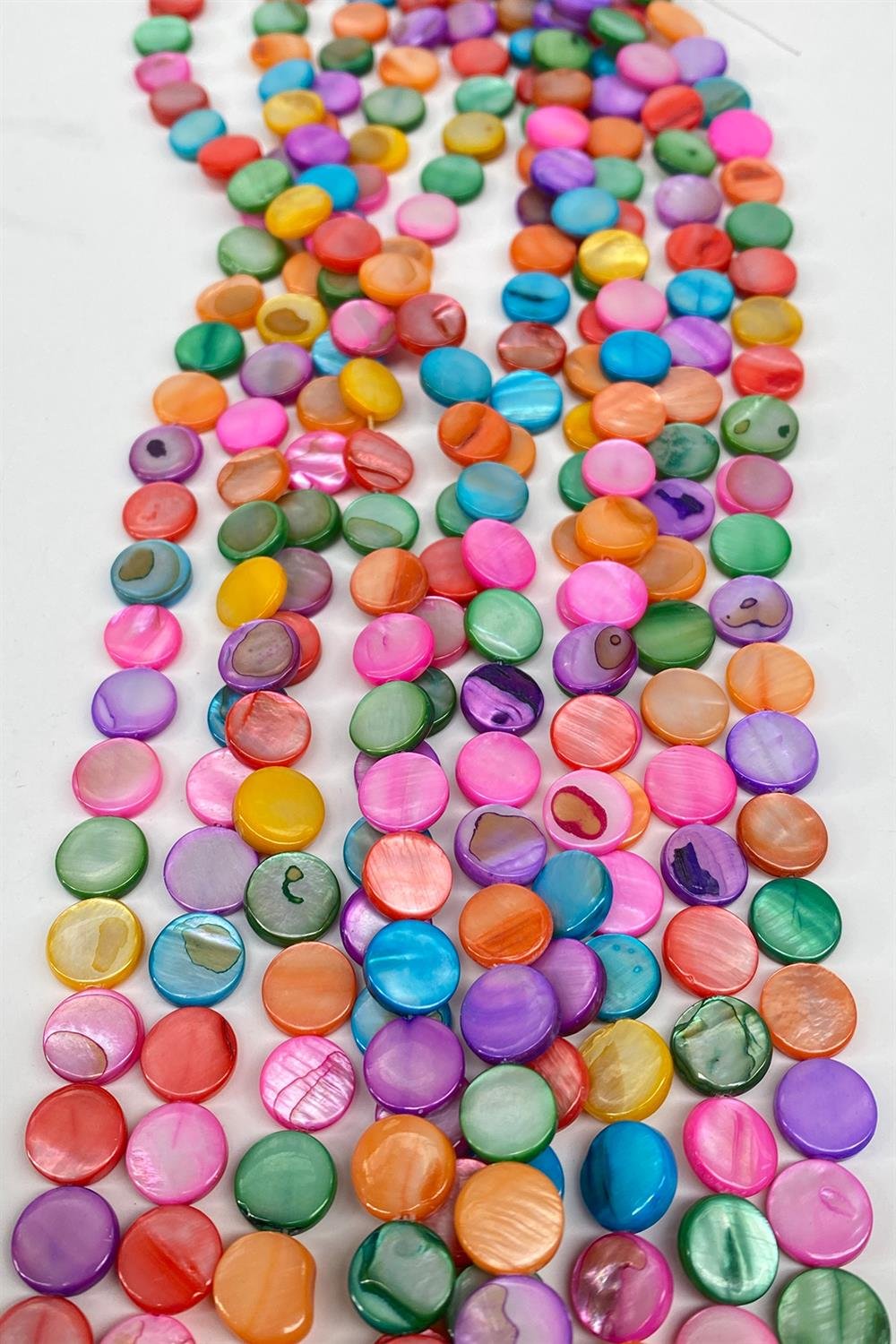 Yassı Sedef Doğal Taş 8 mm