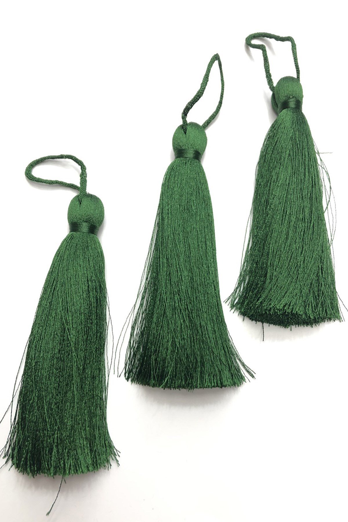 Yeşil  Tekli Püskül 10 cm  ( 1 adet )